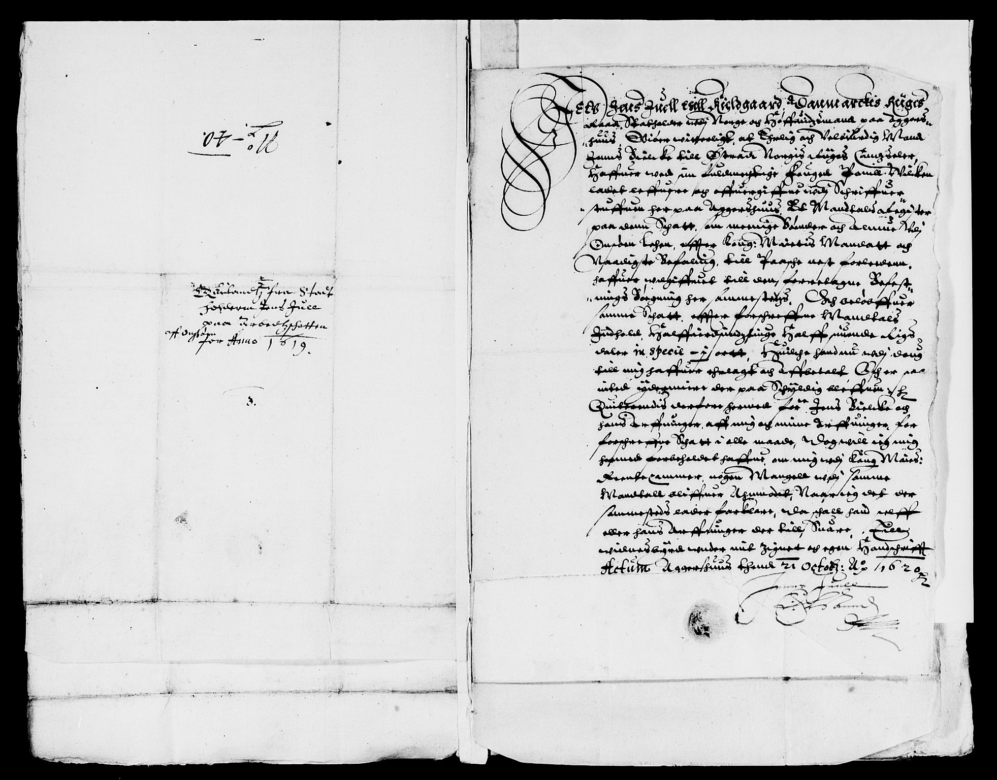 Rentekammeret inntil 1814, Reviderte regnskaper, Lensregnskaper, AV/RA-EA-5023/R/Rb/Rbe/L0003: Onsøy len, 1615-1656