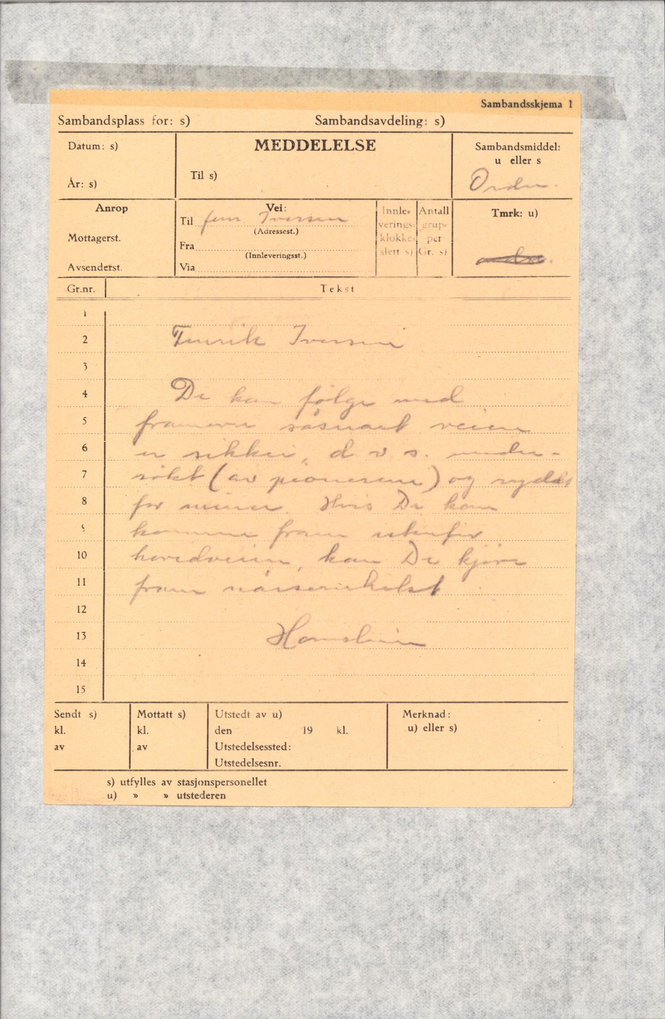 Forsvaret, Forsvarets krigshistoriske avdeling, AV/RA-RAFA-2017/Y/Yb/L0153: II-C-11-650  -  6. Divisjon: Bergartilleribataljon 3, 1940, p. 47