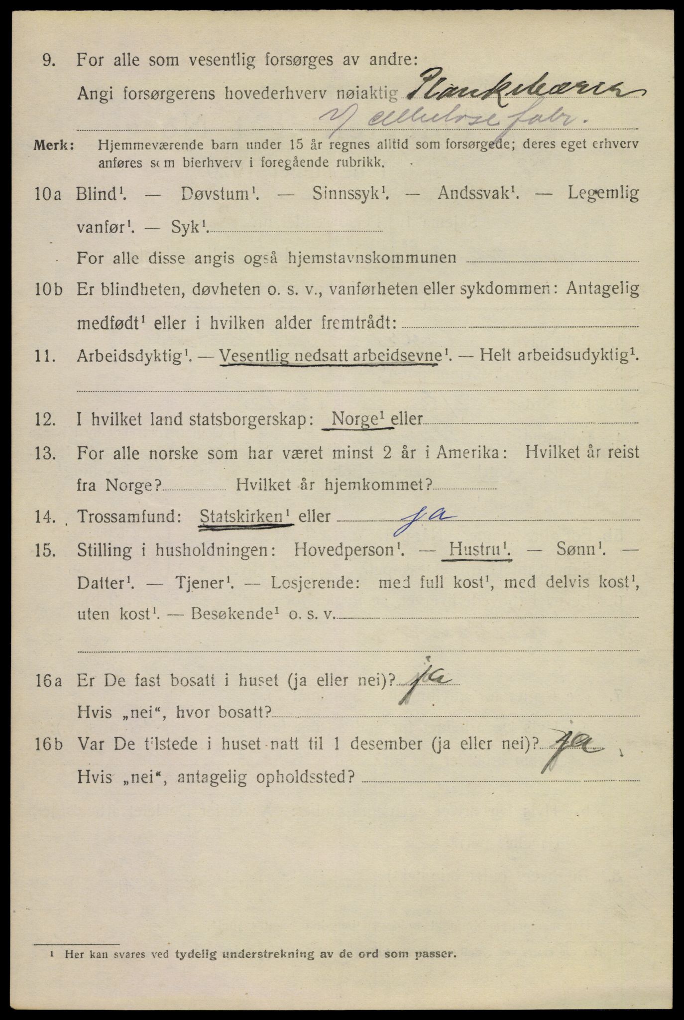 SAKO, 1920 census for Drammen, 1920, p. 32950