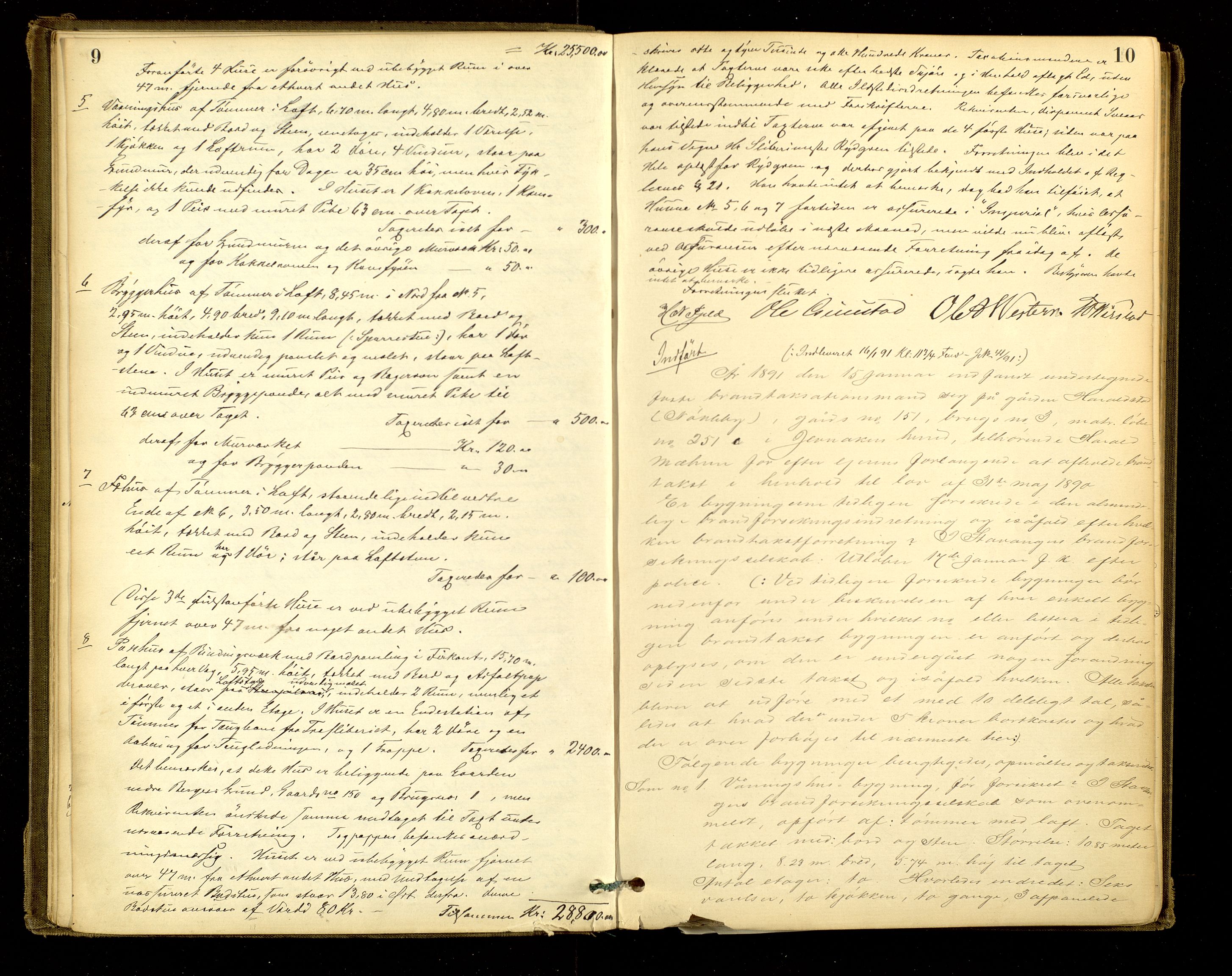Norges Brannkasse, Jevnaker, AV/SAH-NBRANJ-048/F/L0002: Branntakstprotokoll, 1890-1905