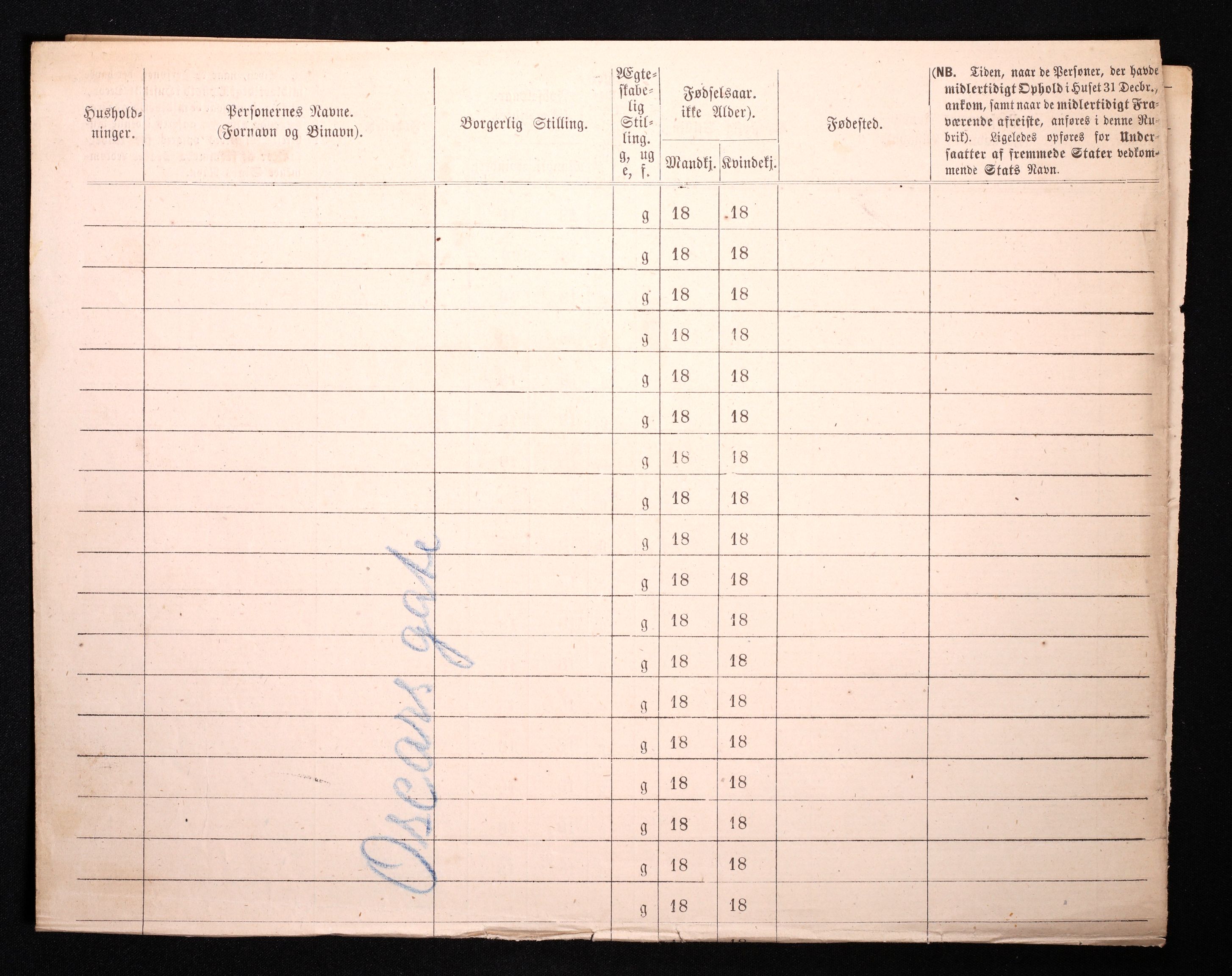 RA, 1870 census for 0301 Kristiania, 1870, p. 2702