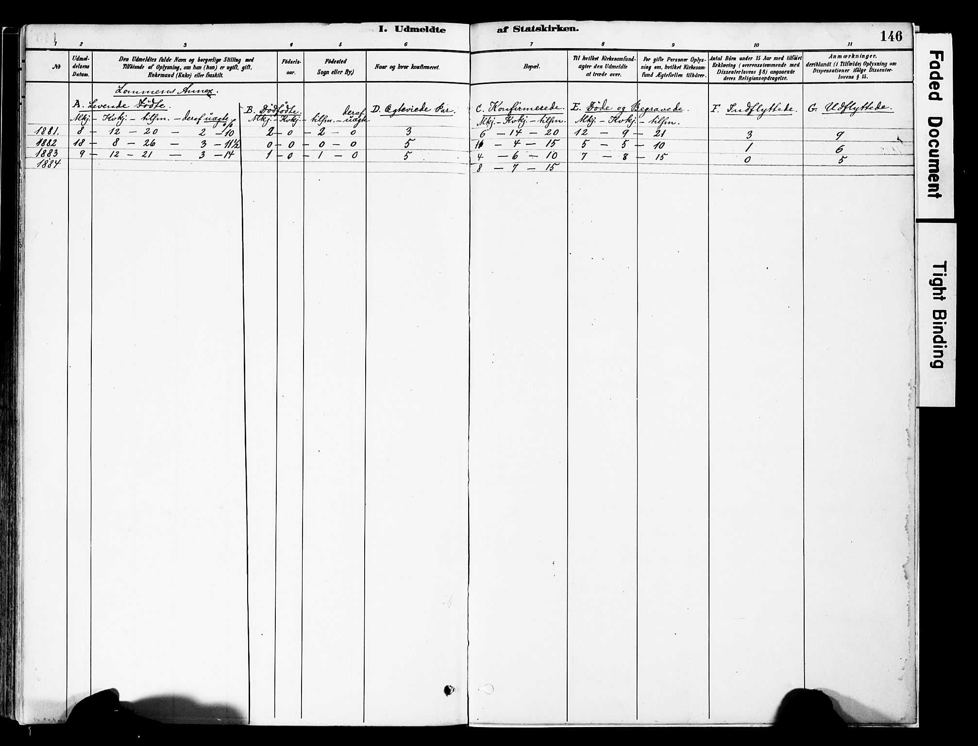 Vestre Slidre prestekontor, SAH/PREST-136/H/Ha/Haa/L0005: Parish register (official) no. 5, 1881-1912, p. 146