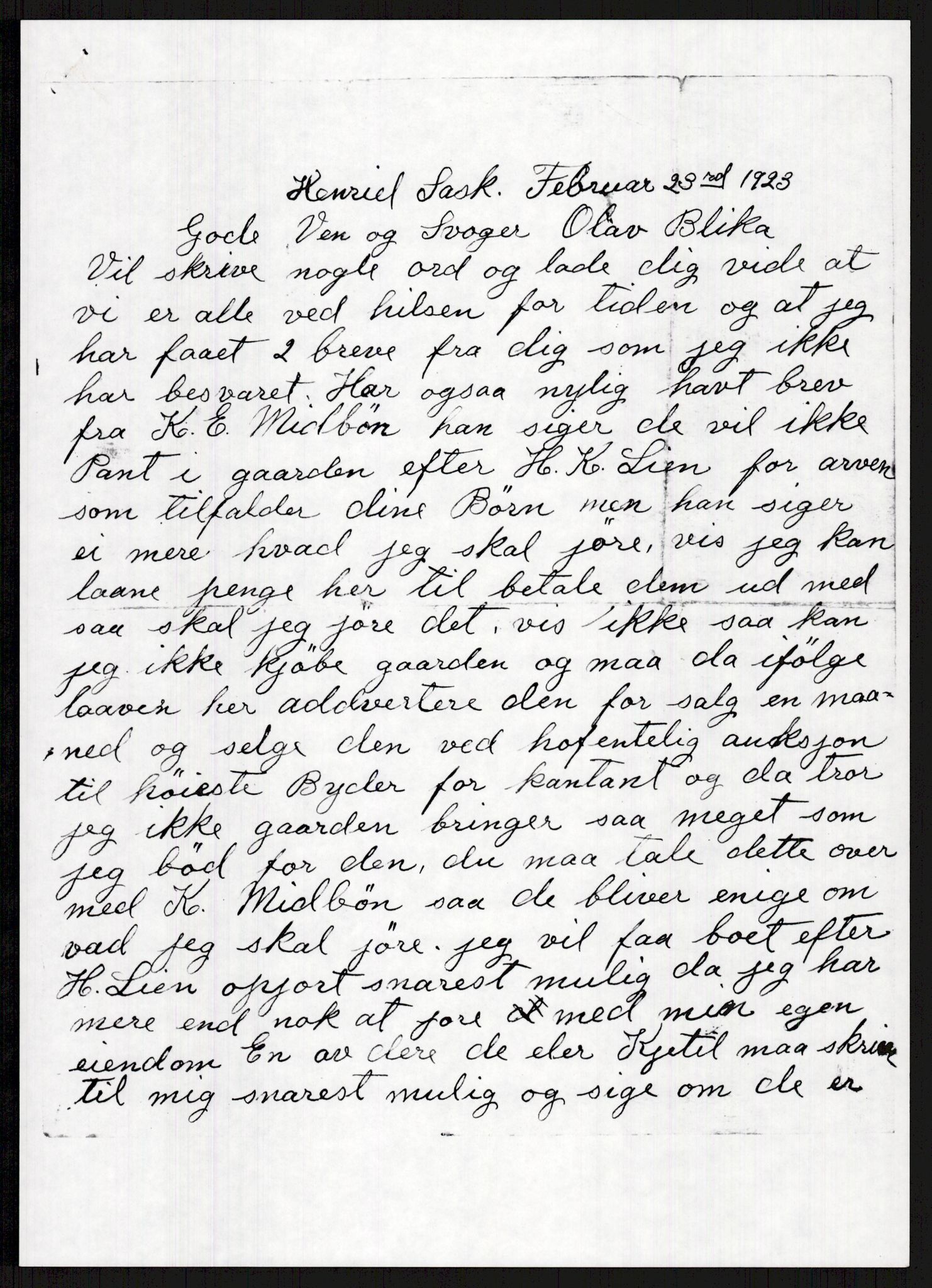 Samlinger til kildeutgivelse, Amerikabrevene, AV/RA-EA-4057/F/L0024: Innlån fra Telemark: Gunleiksrud - Willard, 1838-1914, p. 269