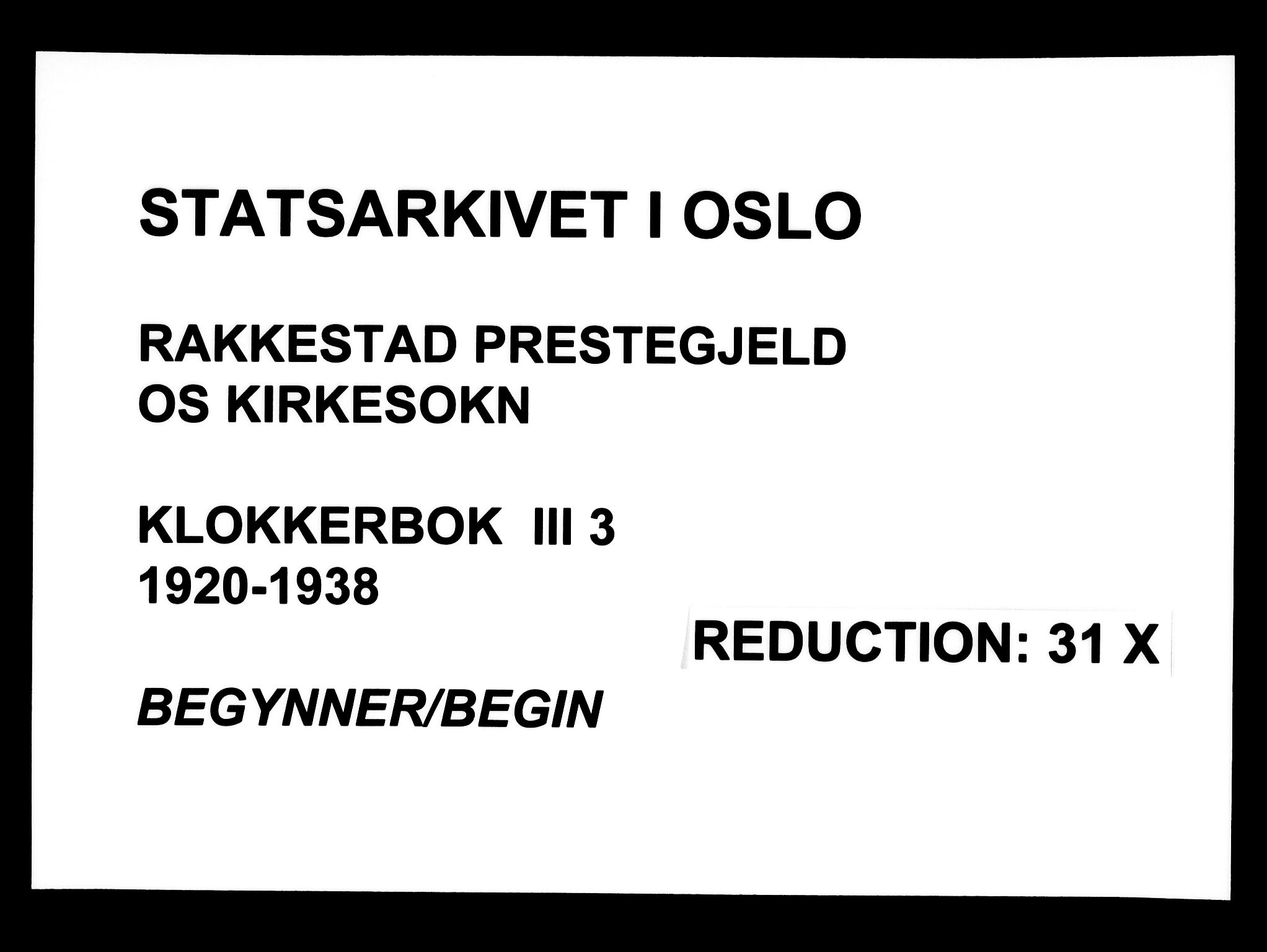 Rakkestad prestekontor Kirkebøker, SAO/A-2008/G/Gc/L0003: Parish register (copy) no. III 3, 1920-1938