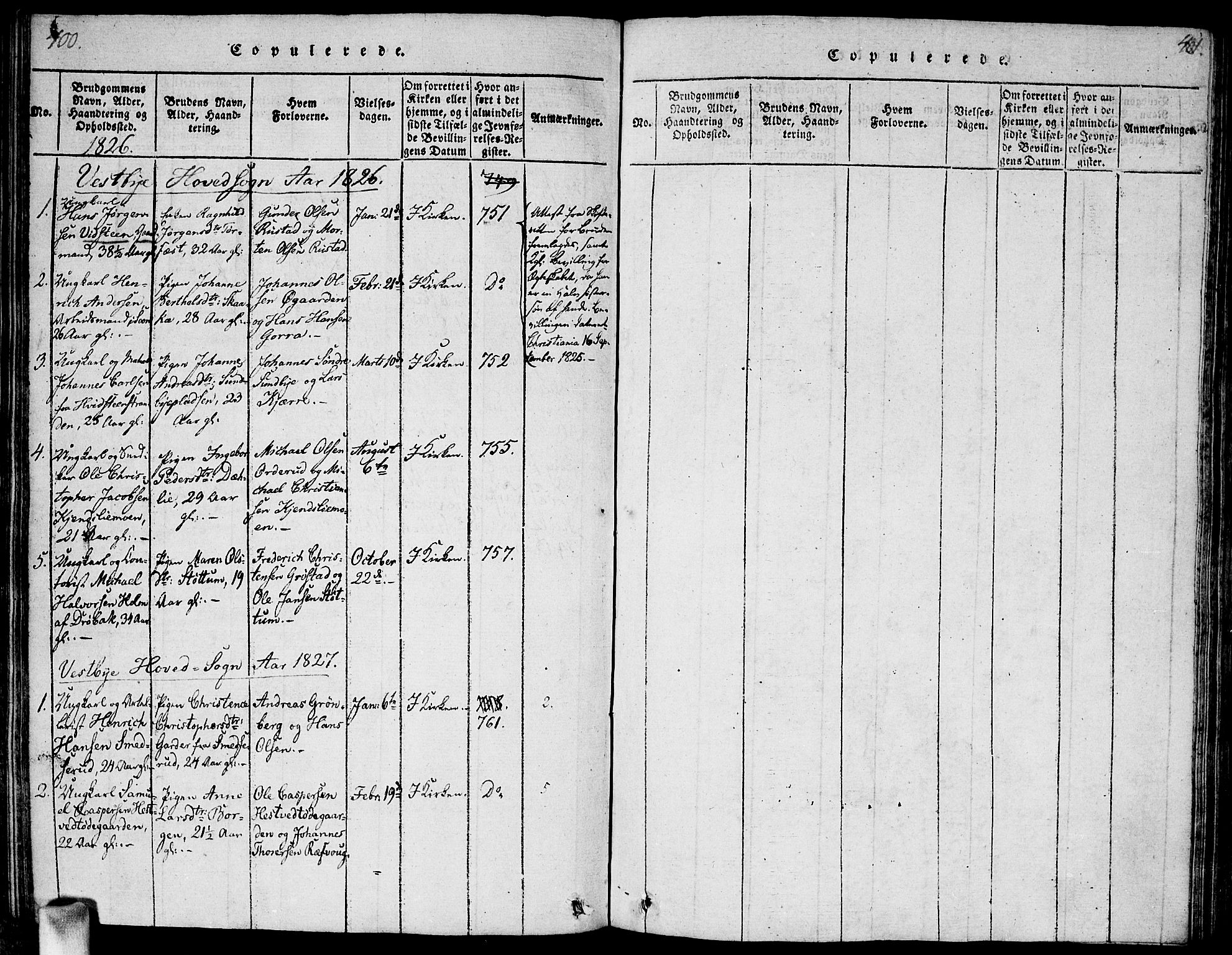 Vestby prestekontor Kirkebøker, SAO/A-10893/G/Ga/L0001: Parish register (copy) no. I 1, 1814-1827, p. 400-401