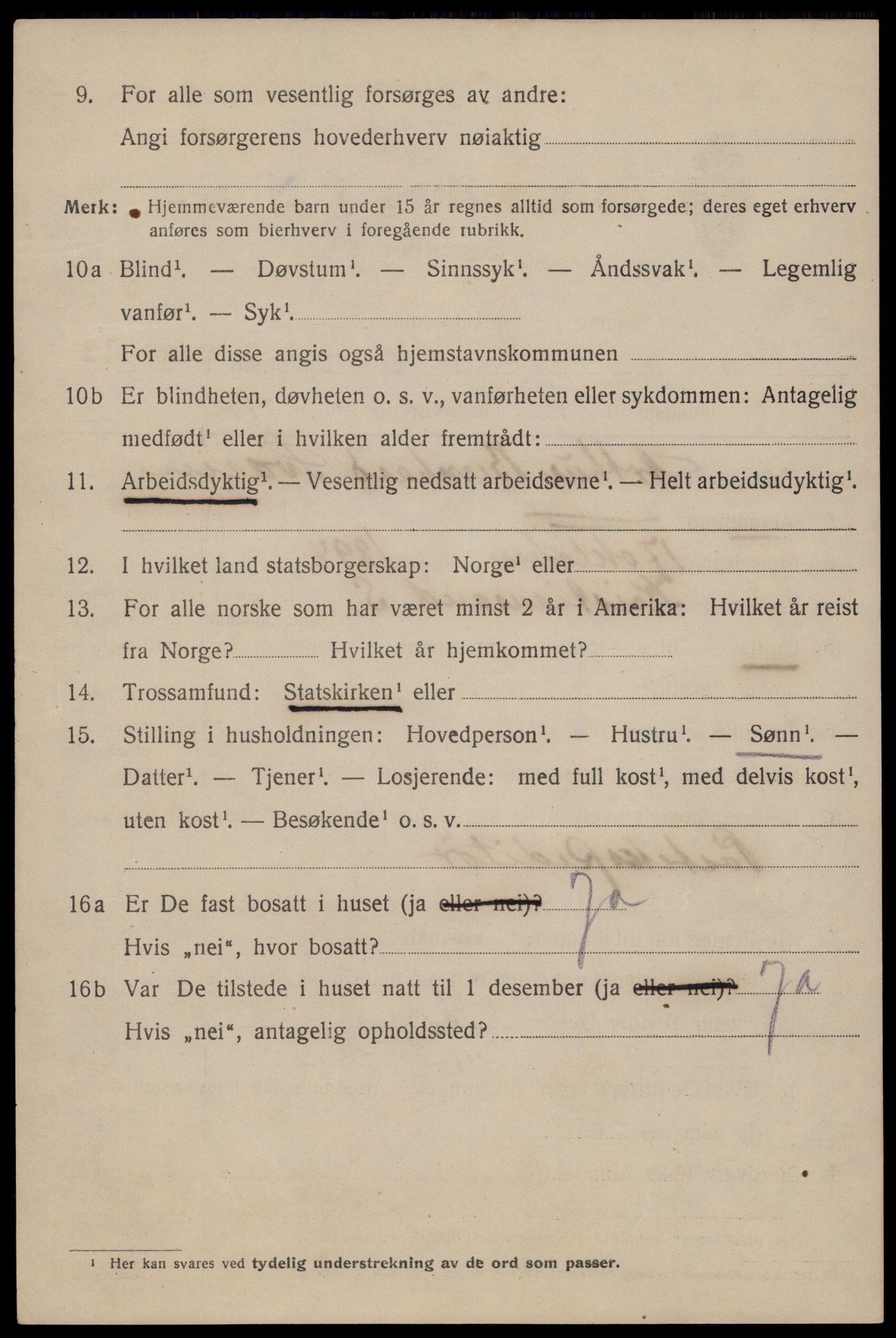 SAST, 1920 census for Haugesund, 1920, p. 37970