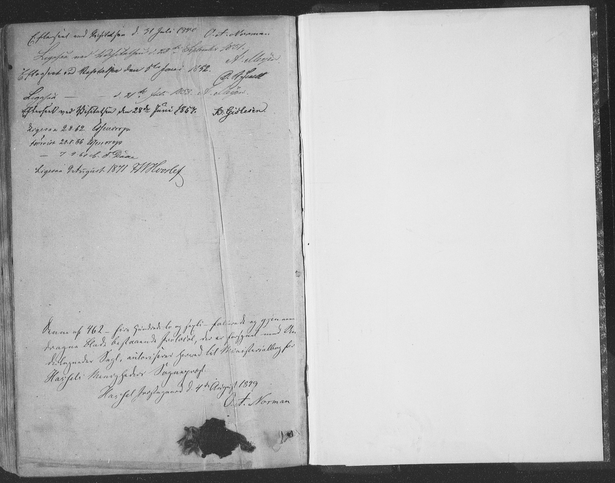 Ministerialprotokoller, klokkerbøker og fødselsregistre - Nordland, SAT/A-1459/888/L1241: Parish register (official) no. 888A07, 1849-1869