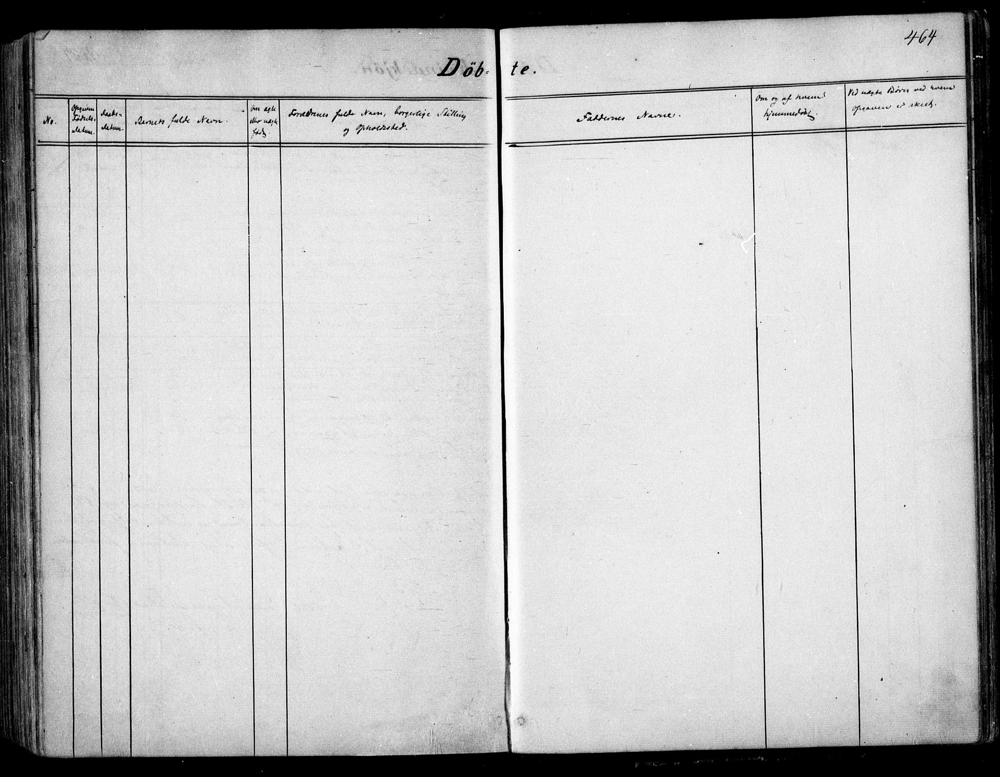 Nes prestekontor Kirkebøker, AV/SAO-A-10410/F/Fa/L0008: Parish register (official) no. I 8, 1859-1874, p. 464