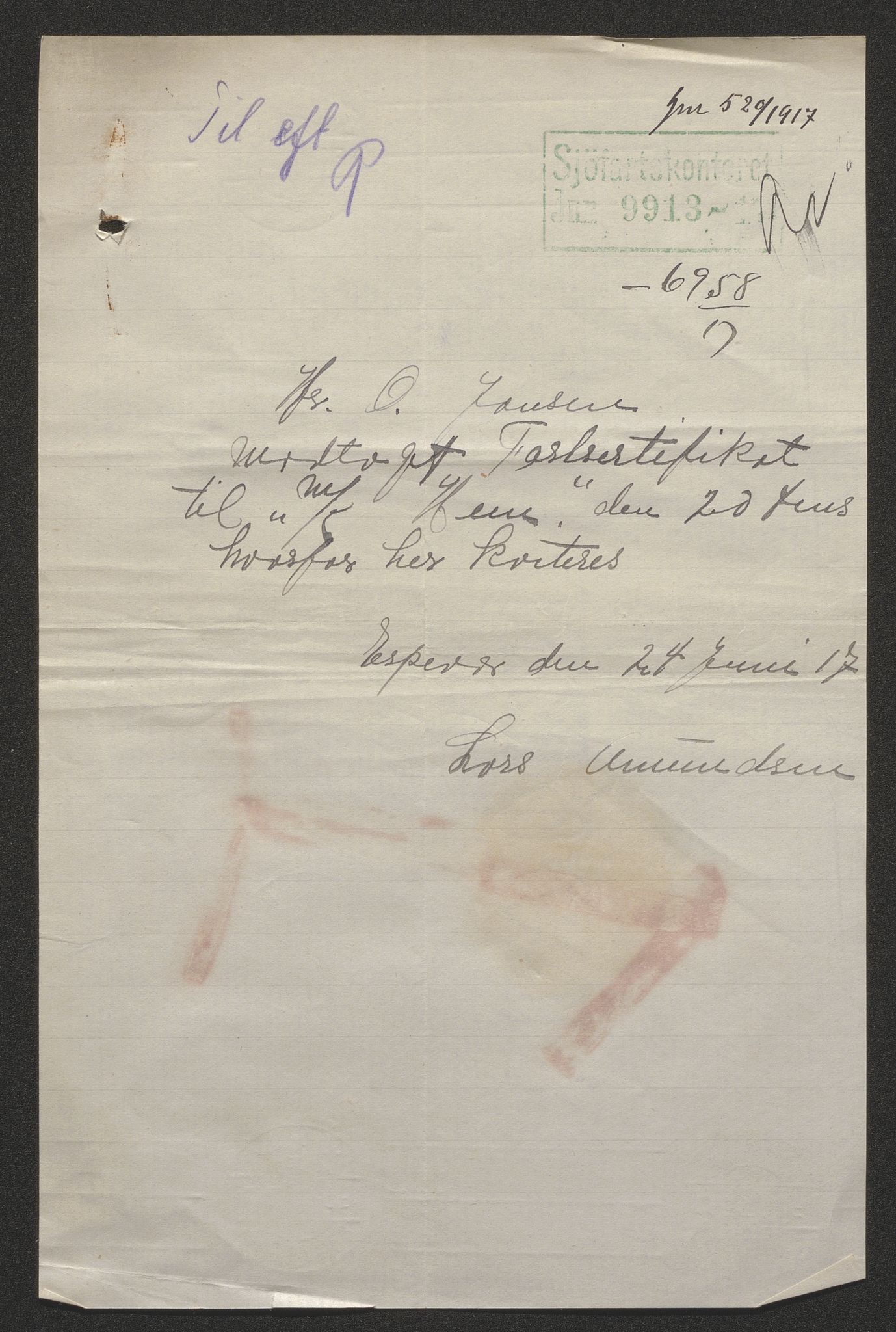 Sjøfartsdirektoratet med forløpere, skipsmapper slettede skip, RA/S-4998/F/Fa/L0483: --, 1874-1933, p. 364