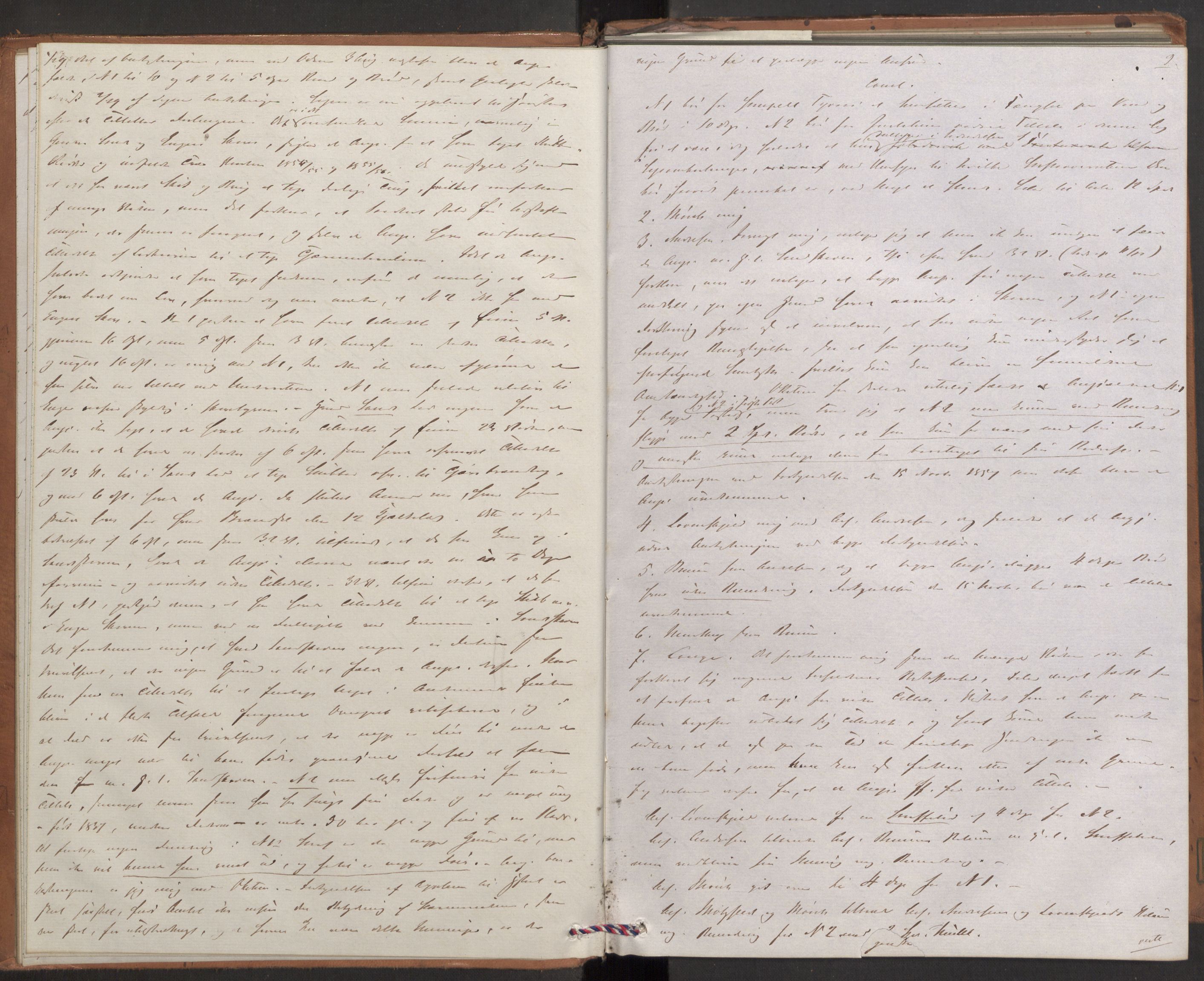 Høyesterett, AV/RA-S-1002/E/Eb/Ebb/L0049/0001: Voteringsprotokoller / Voteringsprotokoll, 1858, p. 8b-9a