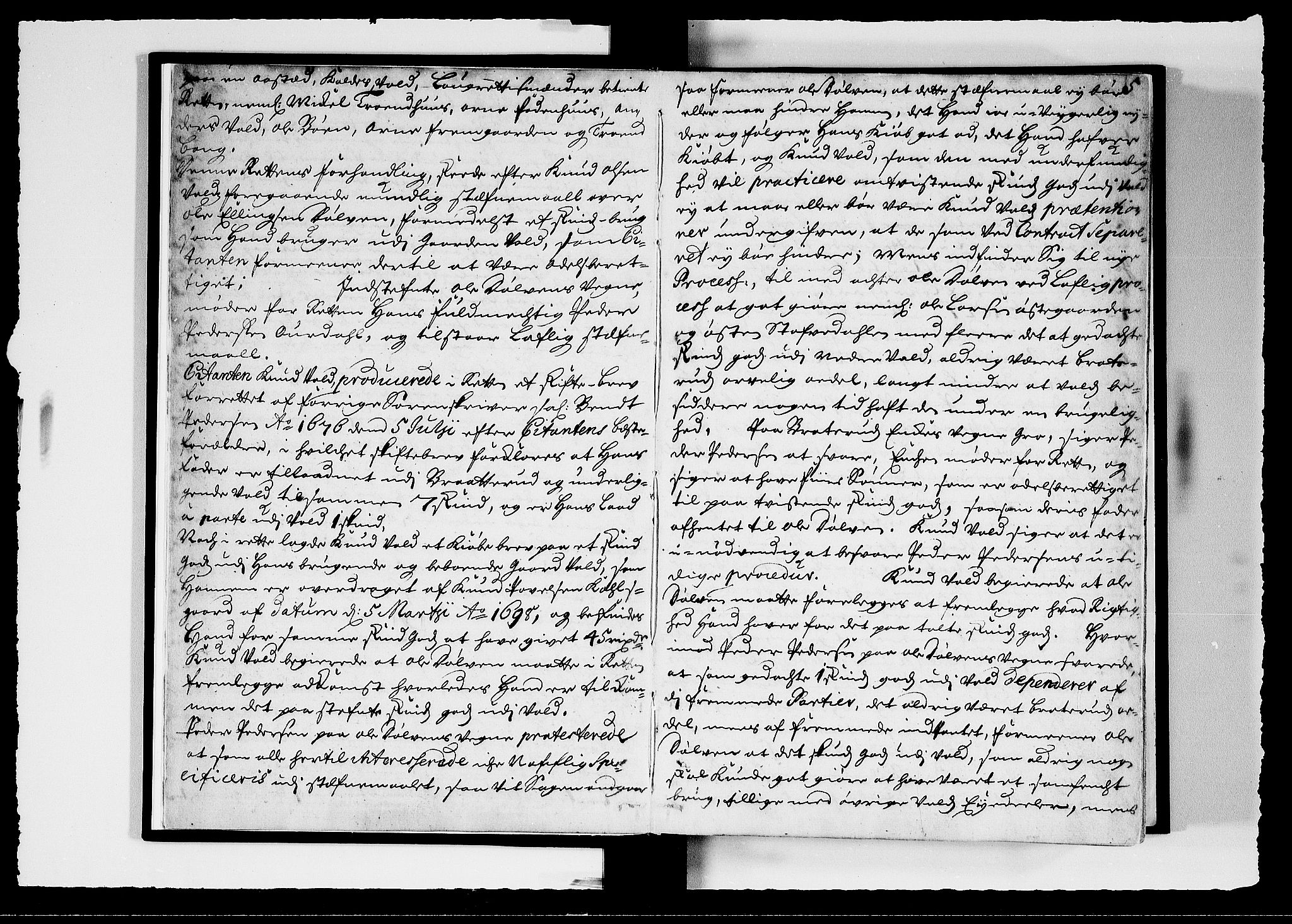 Hadeland, Land og Valdres sorenskriveri, AV/SAH-TING-028/G/Gb/L0039: Tingbok, 1702-1704, p. 4b-5a