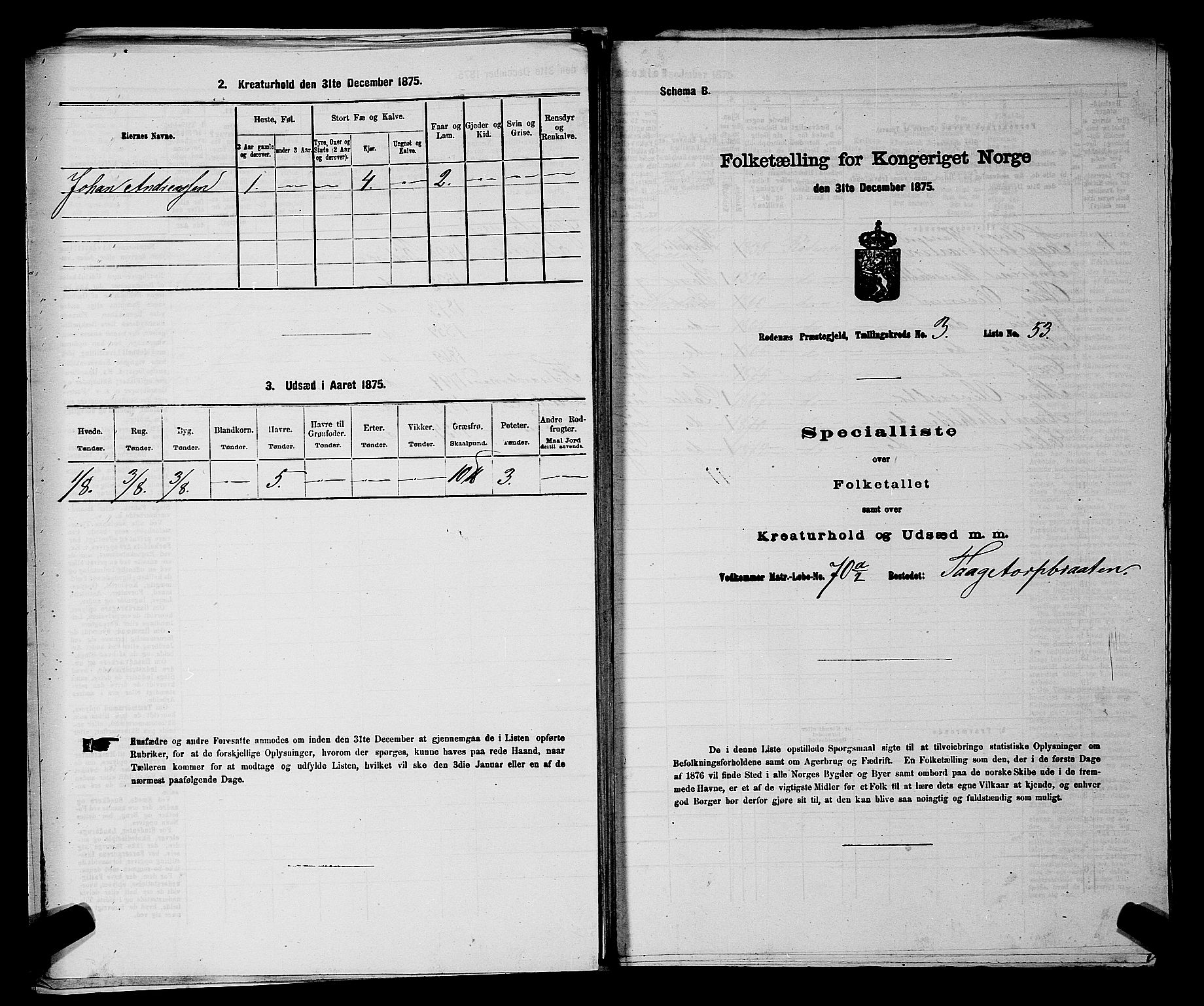 RA, 1875 census for 0120P Rødenes, 1875, p. 475