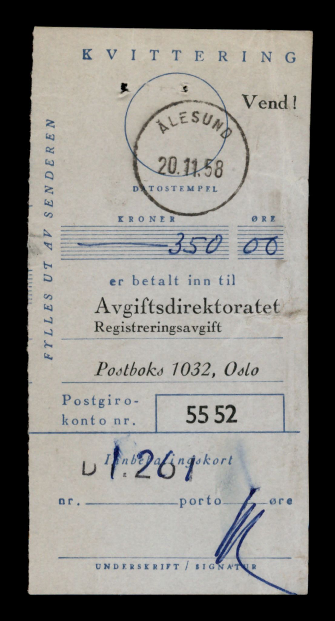 Møre og Romsdal vegkontor - Ålesund trafikkstasjon, SAT/A-4099/F/Fe/L0024: Registreringskort for kjøretøy T 10810 - T 10930, 1927-1998, p. 2643