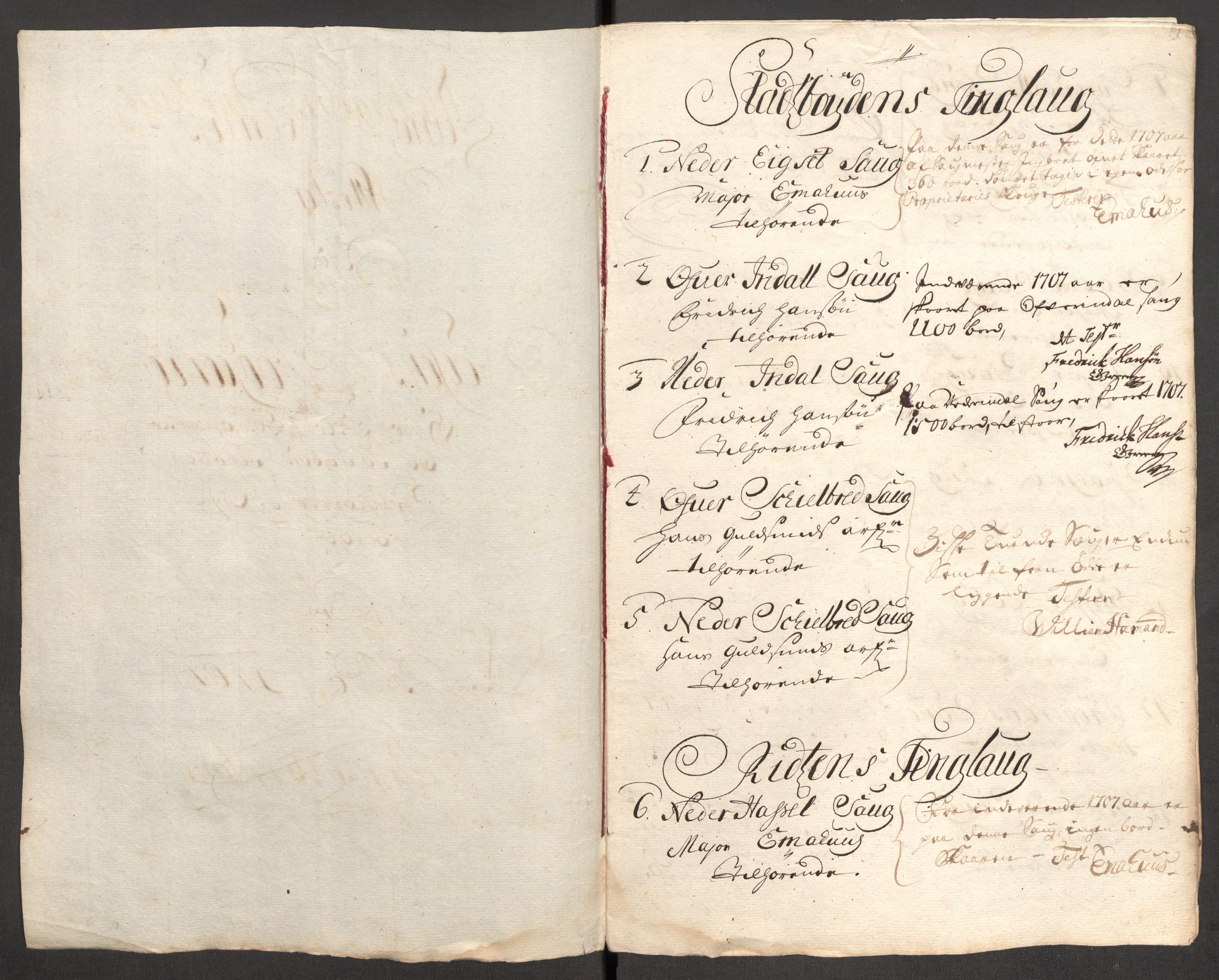 Rentekammeret inntil 1814, Reviderte regnskaper, Fogderegnskap, AV/RA-EA-4092/R57/L3857: Fogderegnskap Fosen, 1706-1707, p. 367