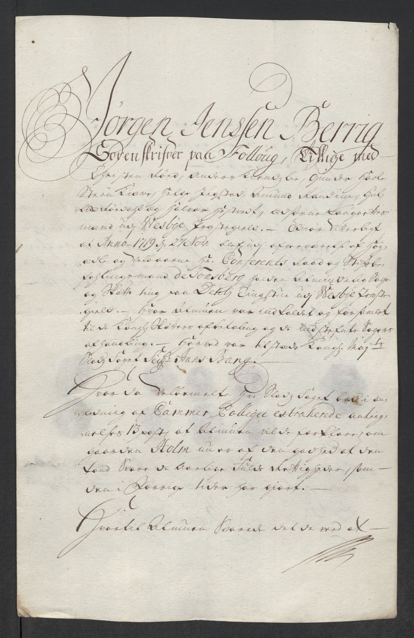 Rentekammeret inntil 1814, Reviderte regnskaper, Fogderegnskap, AV/RA-EA-4092/R10/L0456: Fogderegnskap Aker og Follo, 1718, p. 502