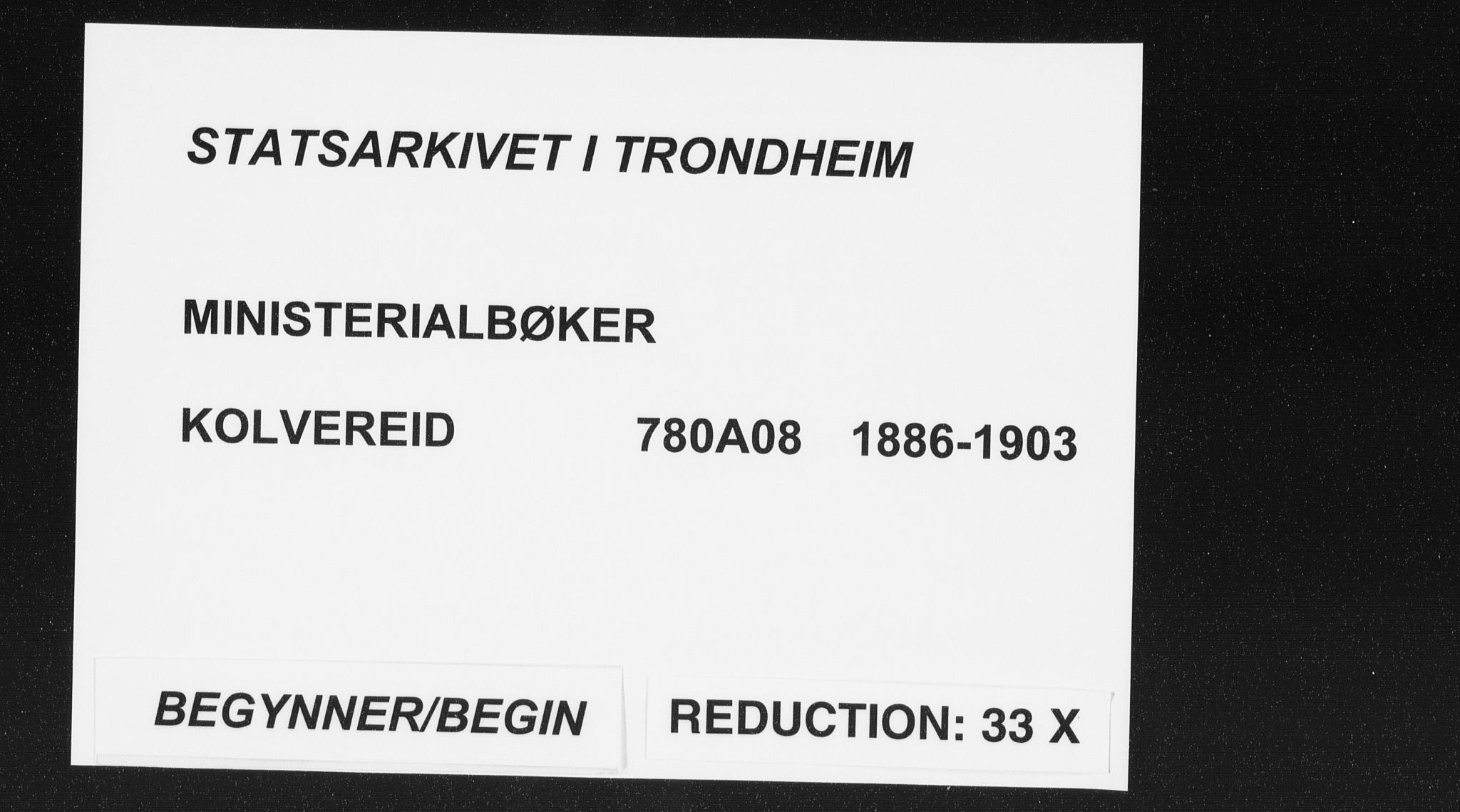 Ministerialprotokoller, klokkerbøker og fødselsregistre - Nord-Trøndelag, SAT/A-1458/780/L0644: Parish register (official) no. 780A08, 1886-1903