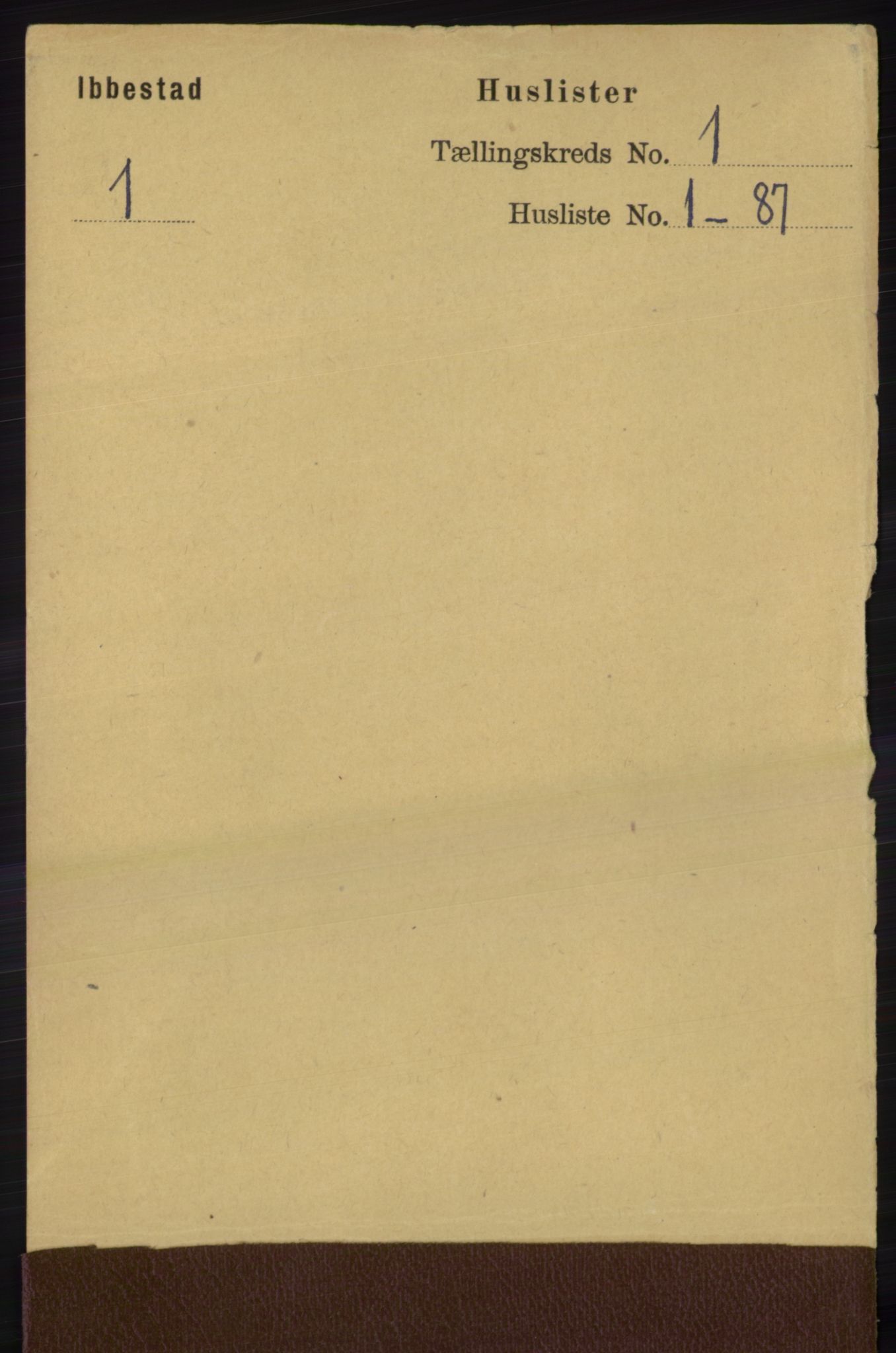 RA, 1891 census for 1917 Ibestad, 1891, p. 32