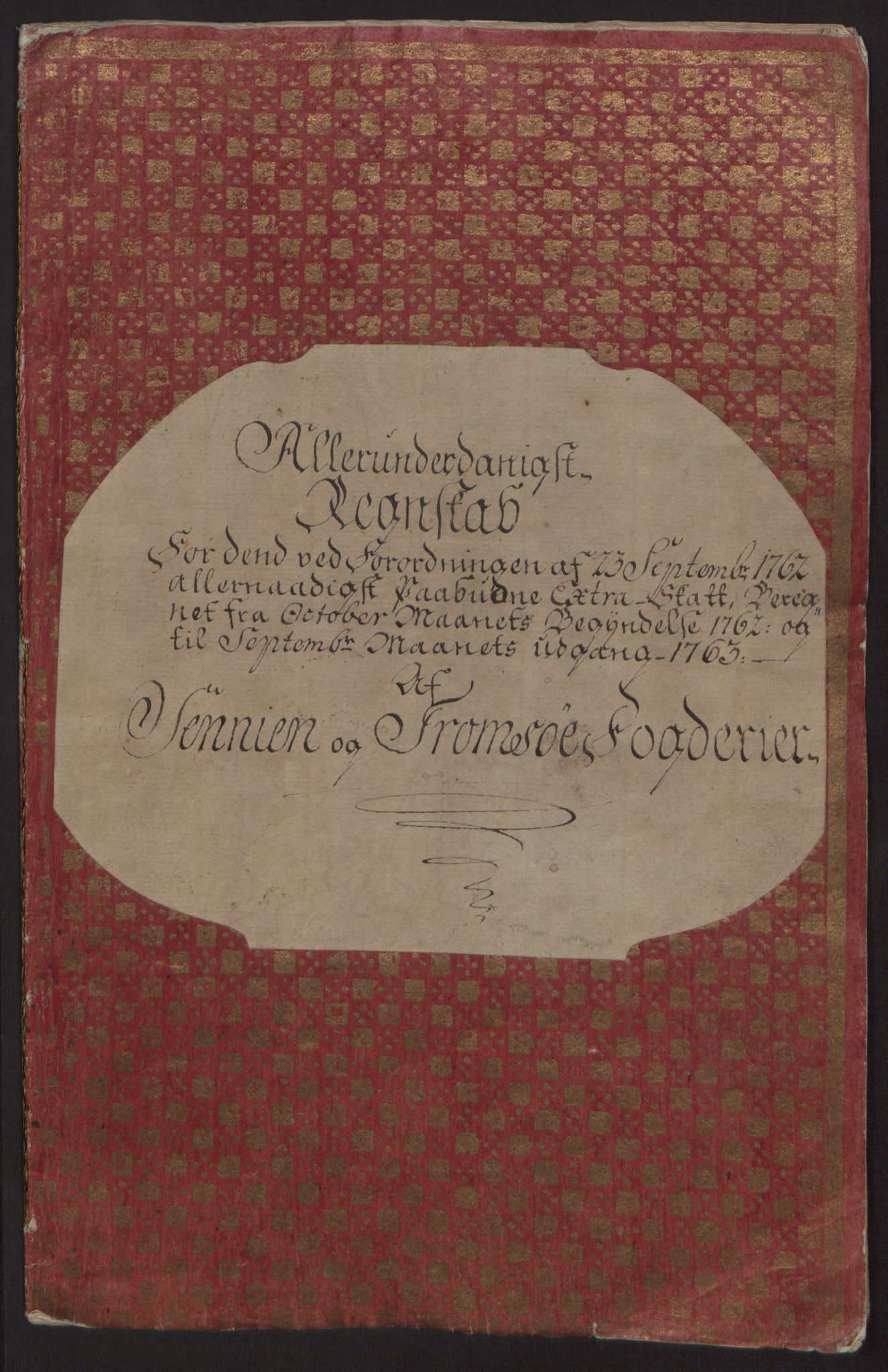 Rentekammeret inntil 1814, Reviderte regnskaper, Fogderegnskap, AV/RA-EA-4092/R68/L4845: Ekstraskatten Senja og Troms, 1762-1765, p. 5