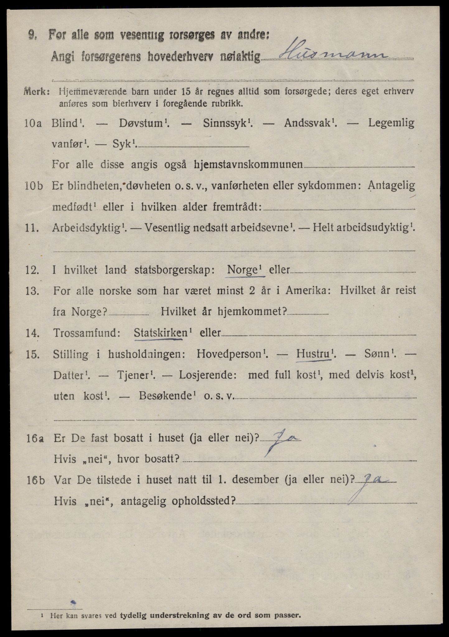 SAT, 1920 census for Hjørundfjord, 1920, p. 2412