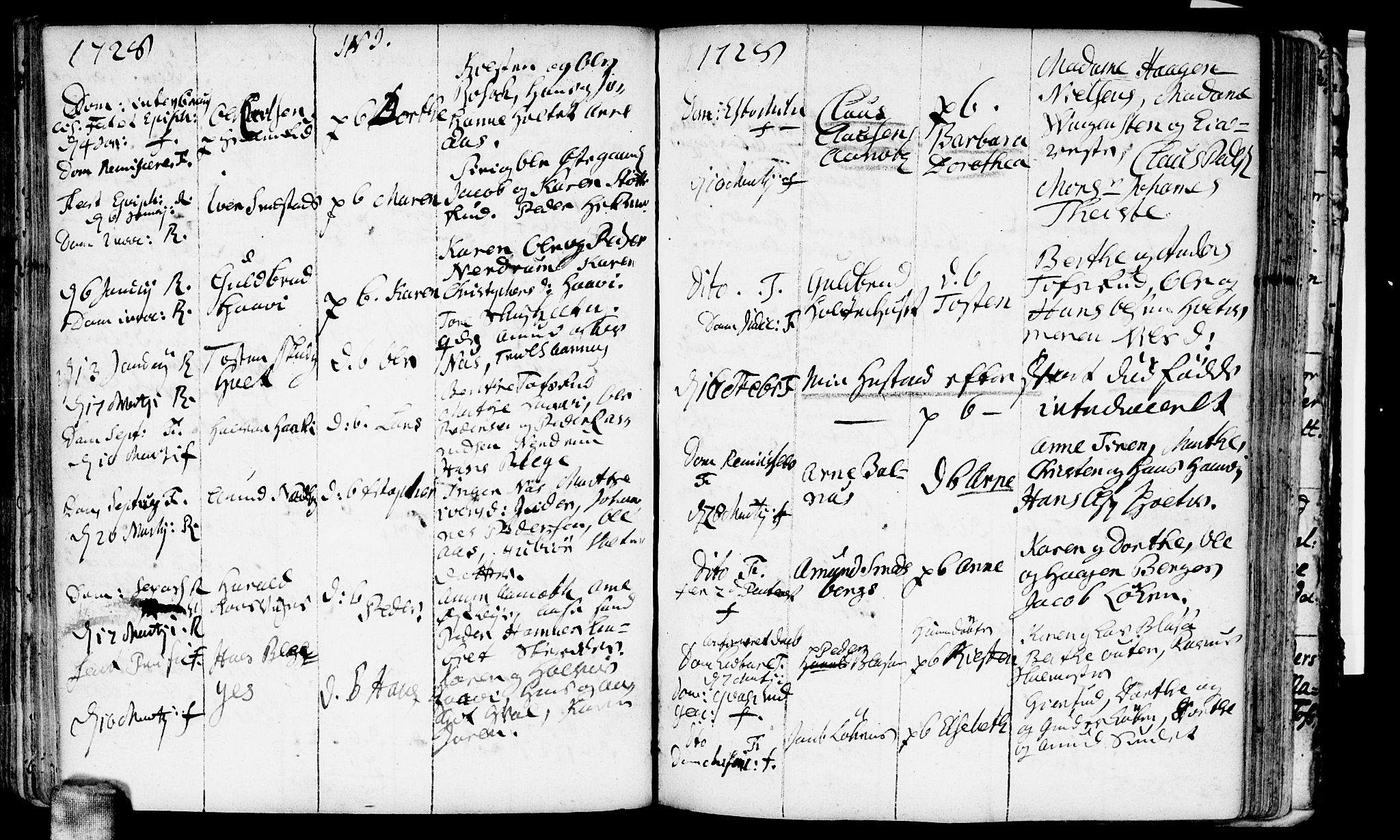 Fet prestekontor Kirkebøker, AV/SAO-A-10370a/F/Fa/L0001: Parish register (official) no. I 1, 1716-1751, p. 81