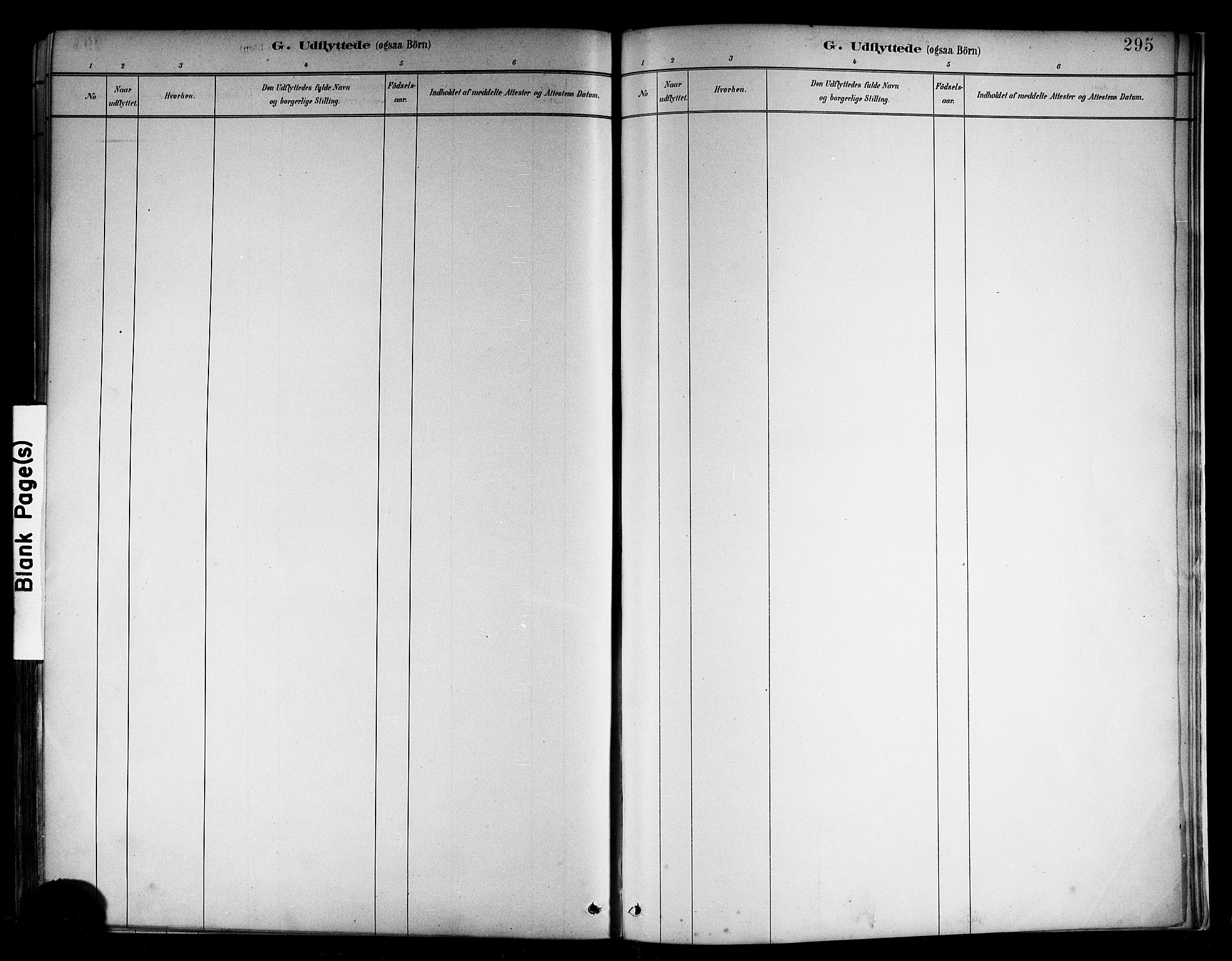 Kvam sokneprestembete, SAB/A-76201/H/Hab: Parish register (copy) no. B 3, 1884-1916, p. 295