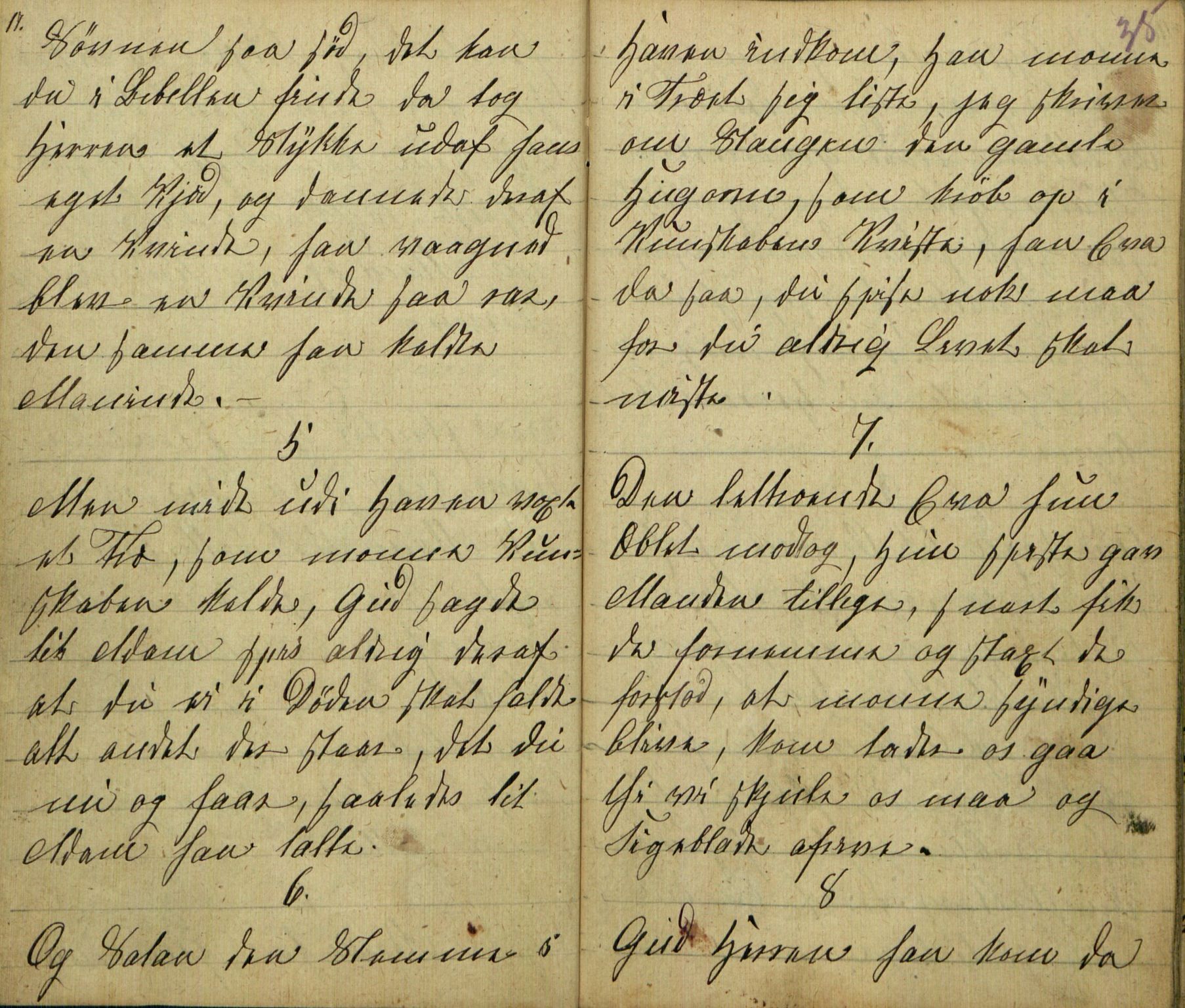 Rikard Berge, TEMU/TGM-A-1003/F/L0005/0018: 160-200 / 177 Handskriven visebok. Tilhører Aasheim af Sigjords Præstegjeld, 1870. Vise, 1870, p. 34-35