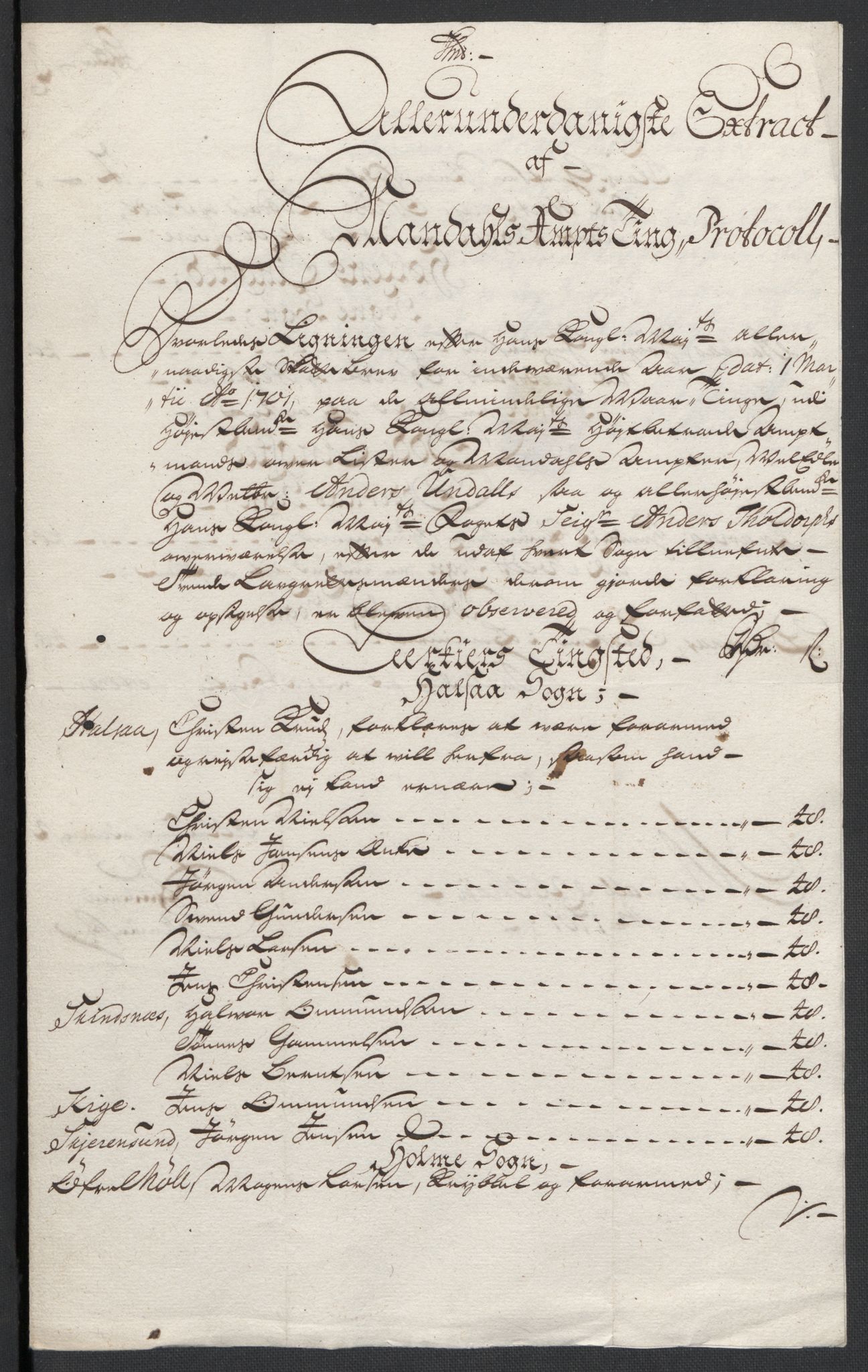 Rentekammeret inntil 1814, Reviderte regnskaper, Fogderegnskap, RA/EA-4092/R43/L2549: Fogderegnskap Lista og Mandal, 1701-1702, p. 98