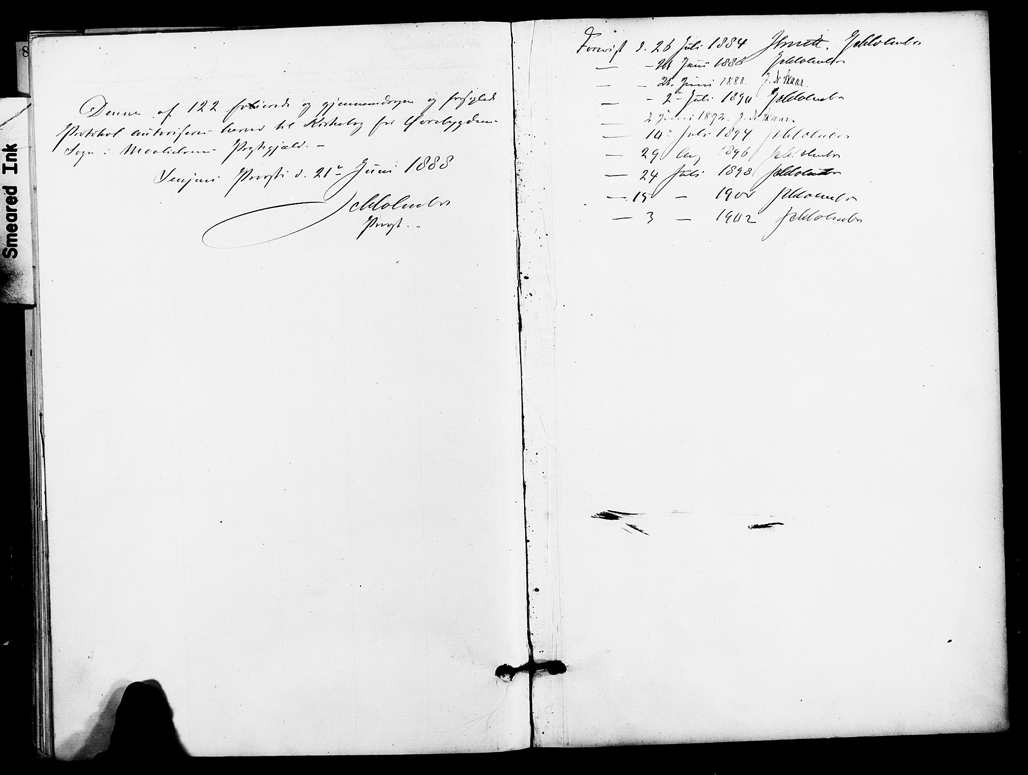 Målselv sokneprestembete, AV/SATØ-S-1311/G/Ga/Gaa/L0006kirke: Parish register (official) no. 6, 1884-1902