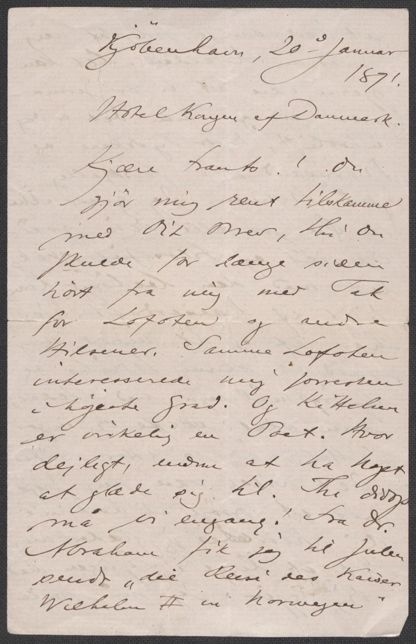 Beyer, Frants, AV/RA-PA-0132/F/L0001: Brev fra Edvard Grieg til Frantz Beyer og "En del optegnelser som kan tjene til kommentar til brevene" av Marie Beyer, 1872-1907, p. 350