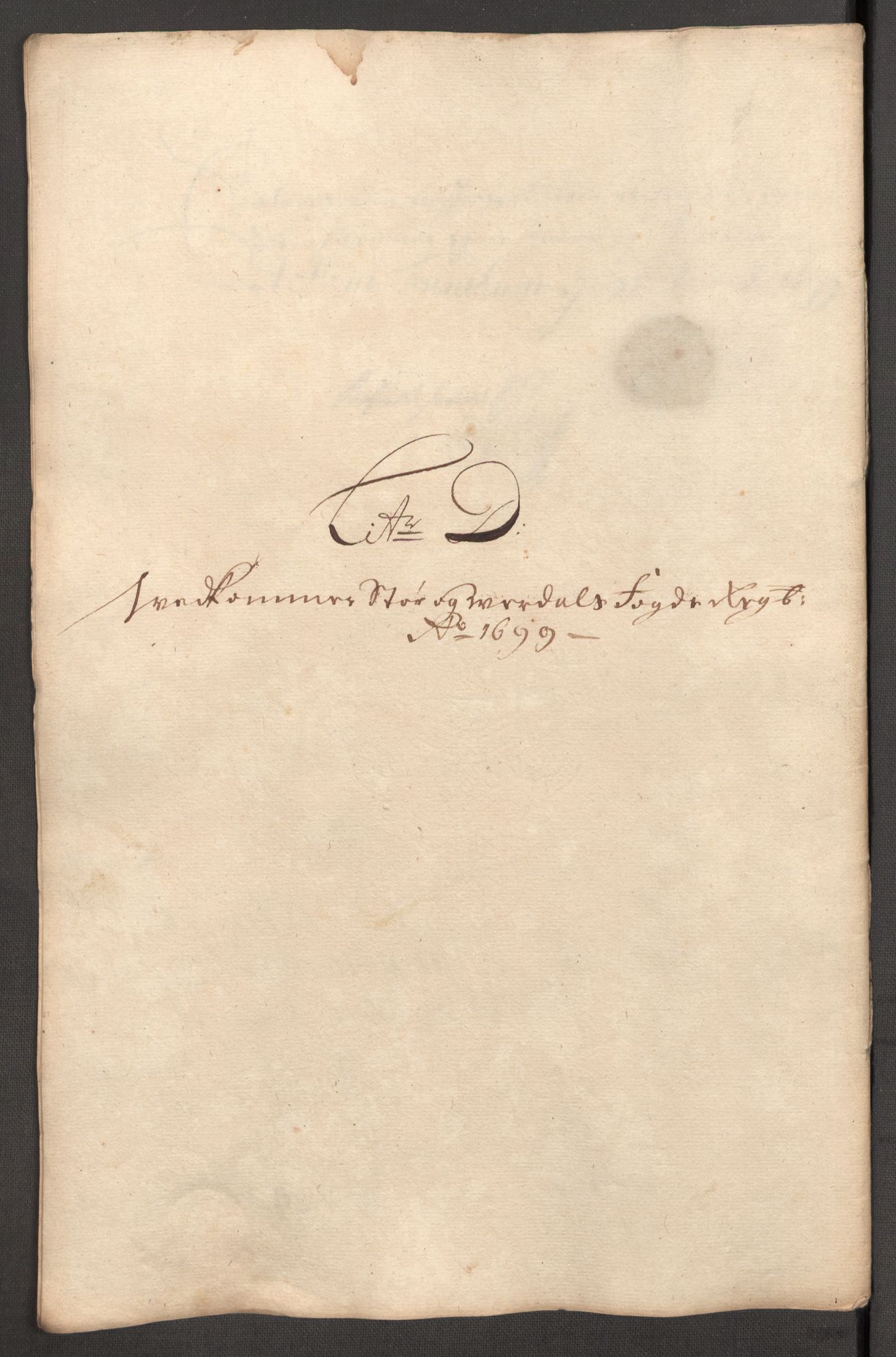 Rentekammeret inntil 1814, Reviderte regnskaper, Fogderegnskap, RA/EA-4092/R62/L4191: Fogderegnskap Stjørdal og Verdal, 1699, p. 140