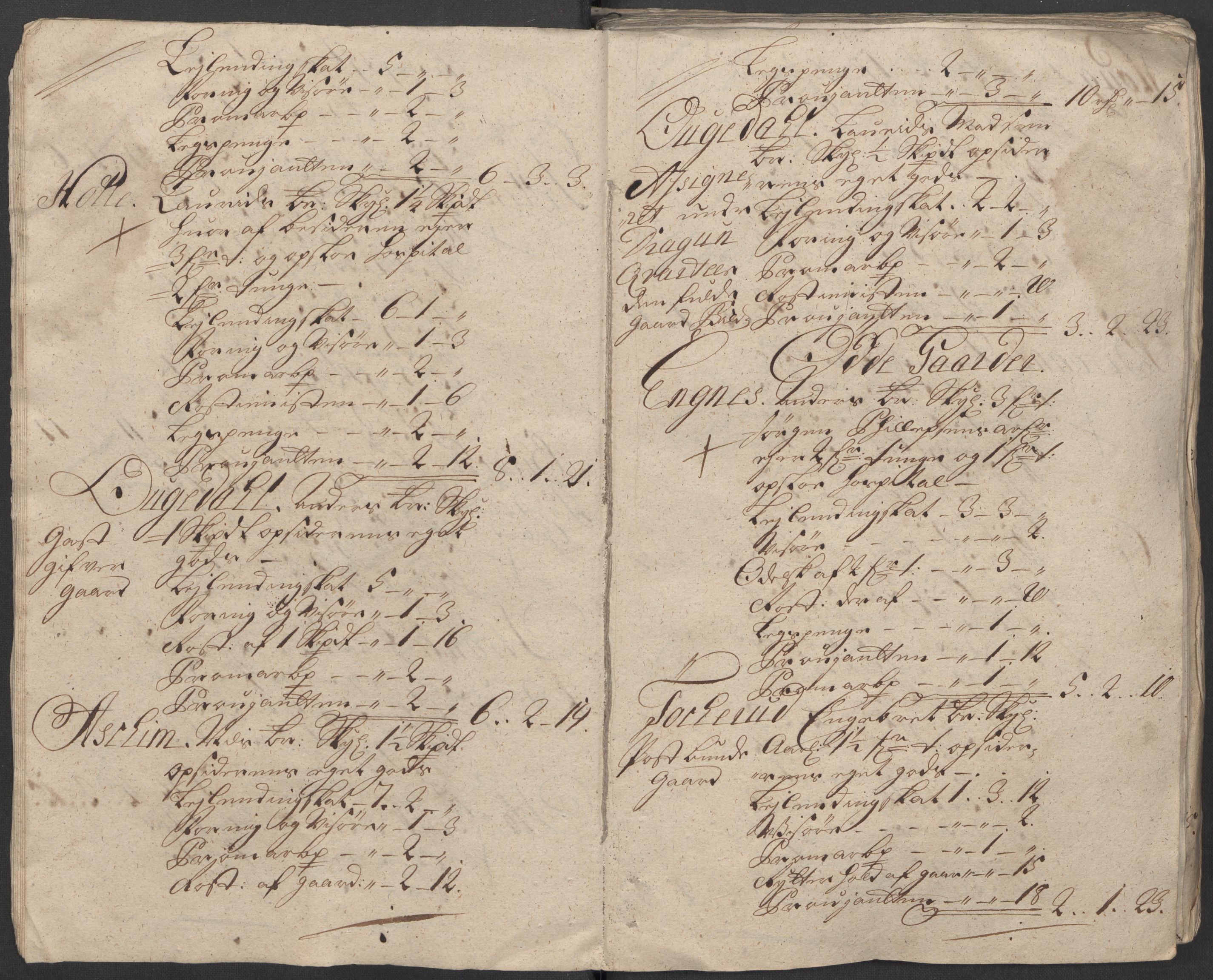 Rentekammeret inntil 1814, Reviderte regnskaper, Fogderegnskap, AV/RA-EA-4092/R18/L1314: Fogderegnskap Hadeland, Toten og Valdres, 1715, p. 25