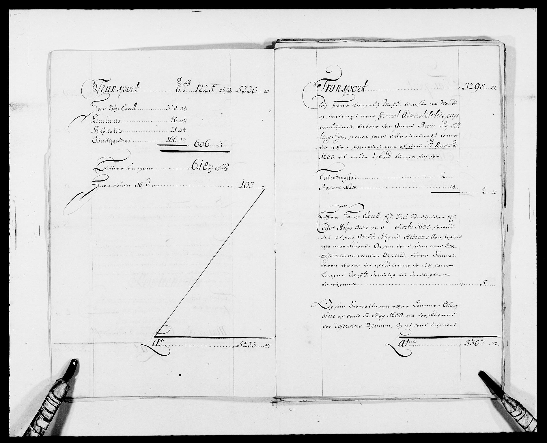 Rentekammeret inntil 1814, Reviderte regnskaper, Fogderegnskap, RA/EA-4092/R33/L1971: Fogderegnskap Larvik grevskap, 1688-1689, p. 373