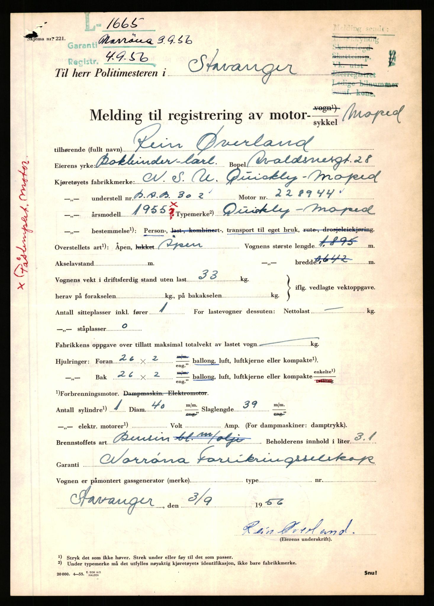 Stavanger trafikkstasjon, AV/SAST-A-101942/0/F/L0005: L-1350 - L-1699, 1930-1971, p. 1849