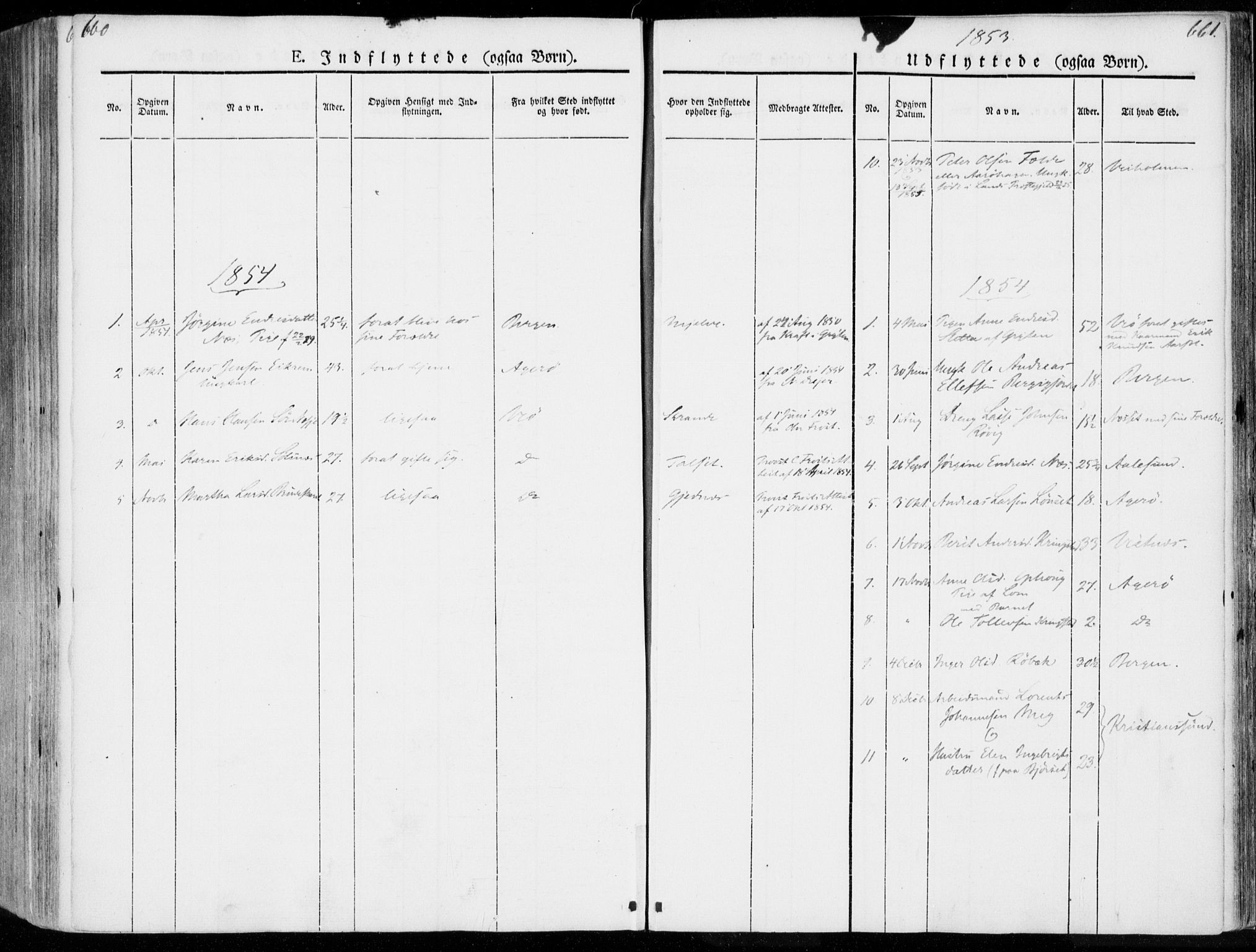 Ministerialprotokoller, klokkerbøker og fødselsregistre - Møre og Romsdal, AV/SAT-A-1454/555/L0653: Parish register (official) no. 555A04, 1843-1869, p. 660-661