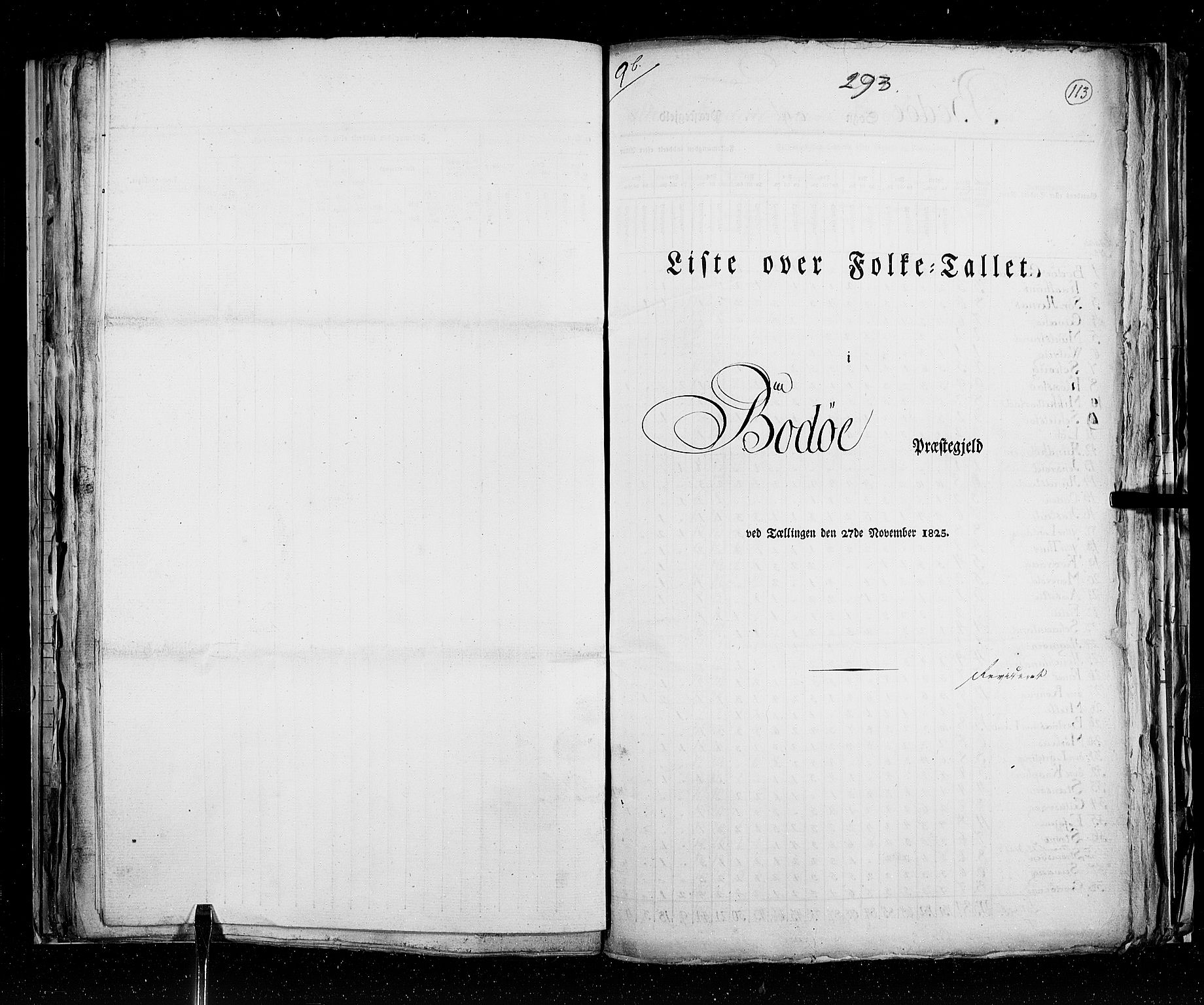 RA, Census 1825, vol. 18: Nordland amt, 1825, p. 113