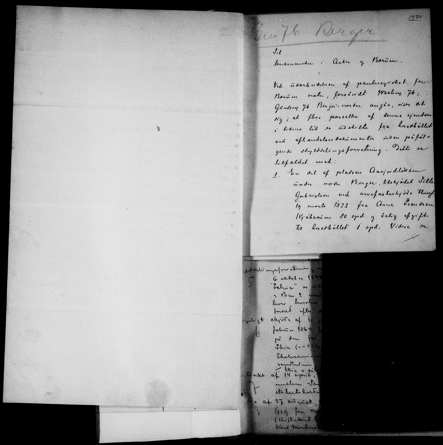 Aker sorenskriveri, AV/SAO-A-10895/G/Ga/Gab/Gabi/L0005b: Mortgage register no. IX 5b, 1890-1890, p. 474