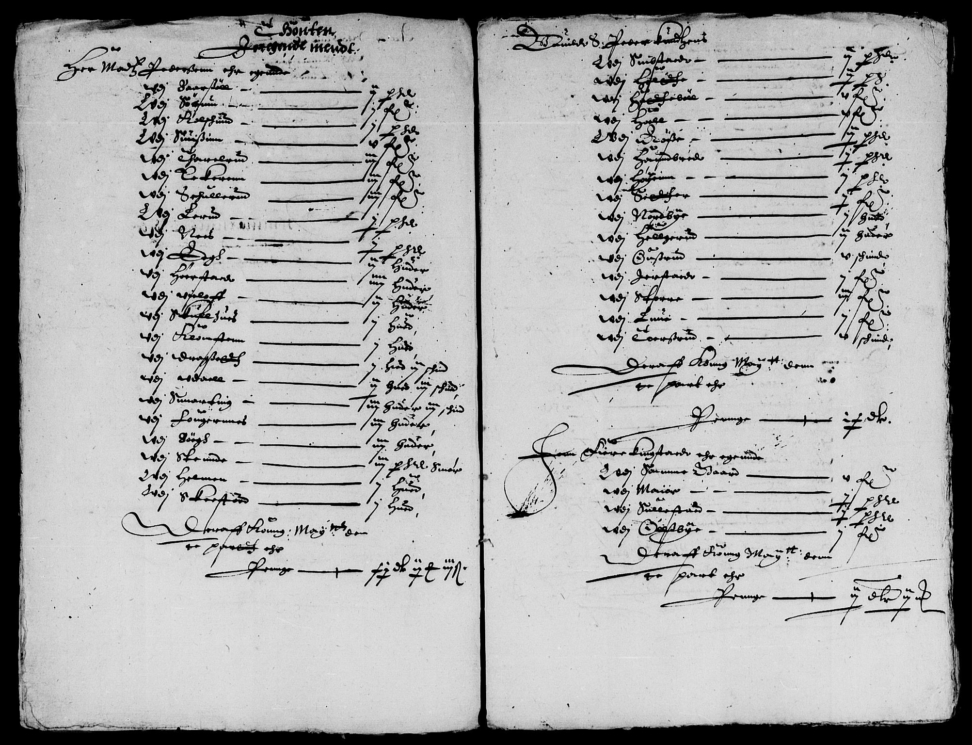 Rentekammeret inntil 1814, Reviderte regnskaper, Lensregnskaper, AV/RA-EA-5023/R/Rb/Rba/L0119: Akershus len, 1634-1635