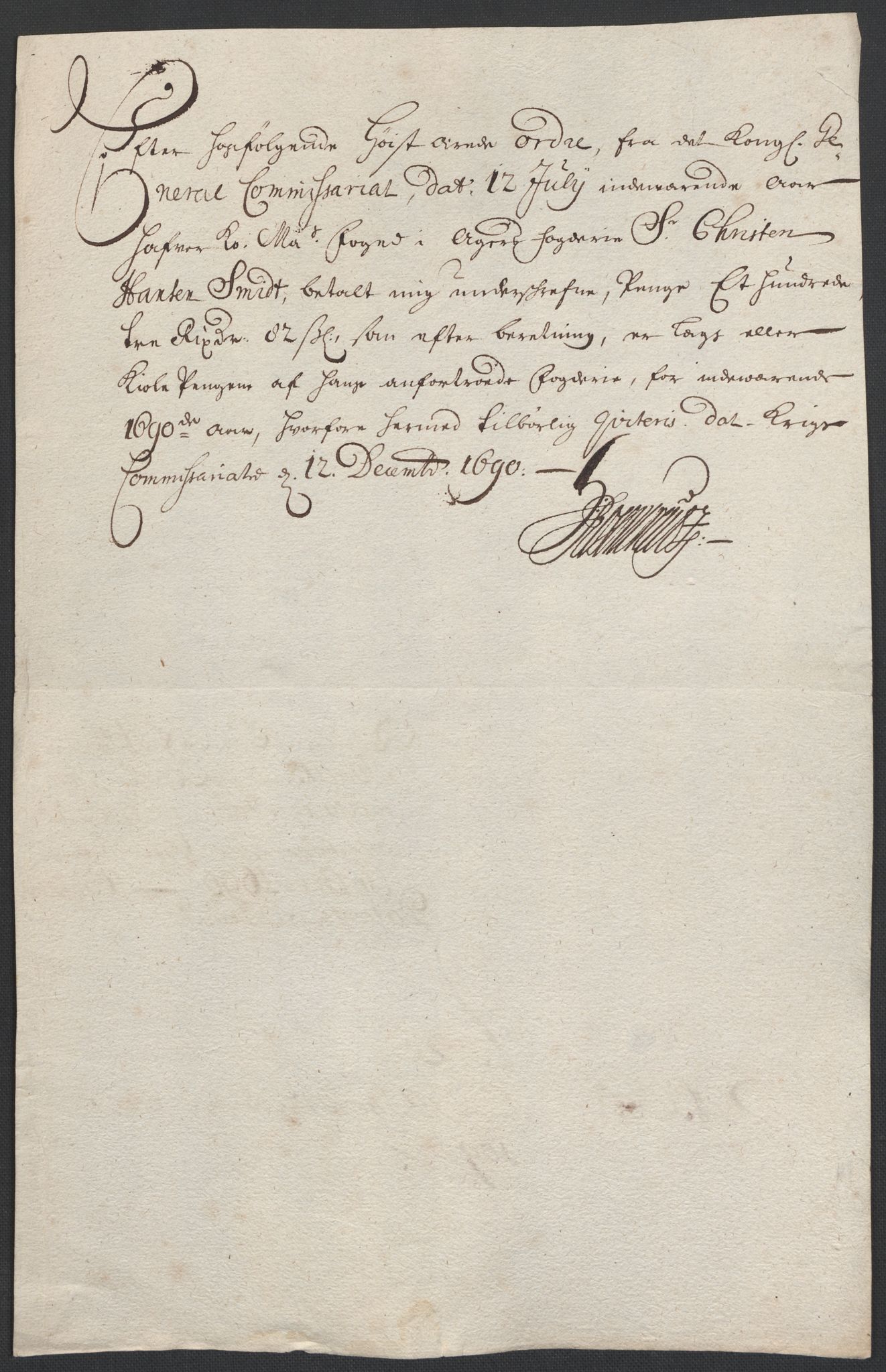 Rentekammeret inntil 1814, Reviderte regnskaper, Fogderegnskap, AV/RA-EA-4092/R08/L0425: Fogderegnskap Aker, 1690-1691, p. 6