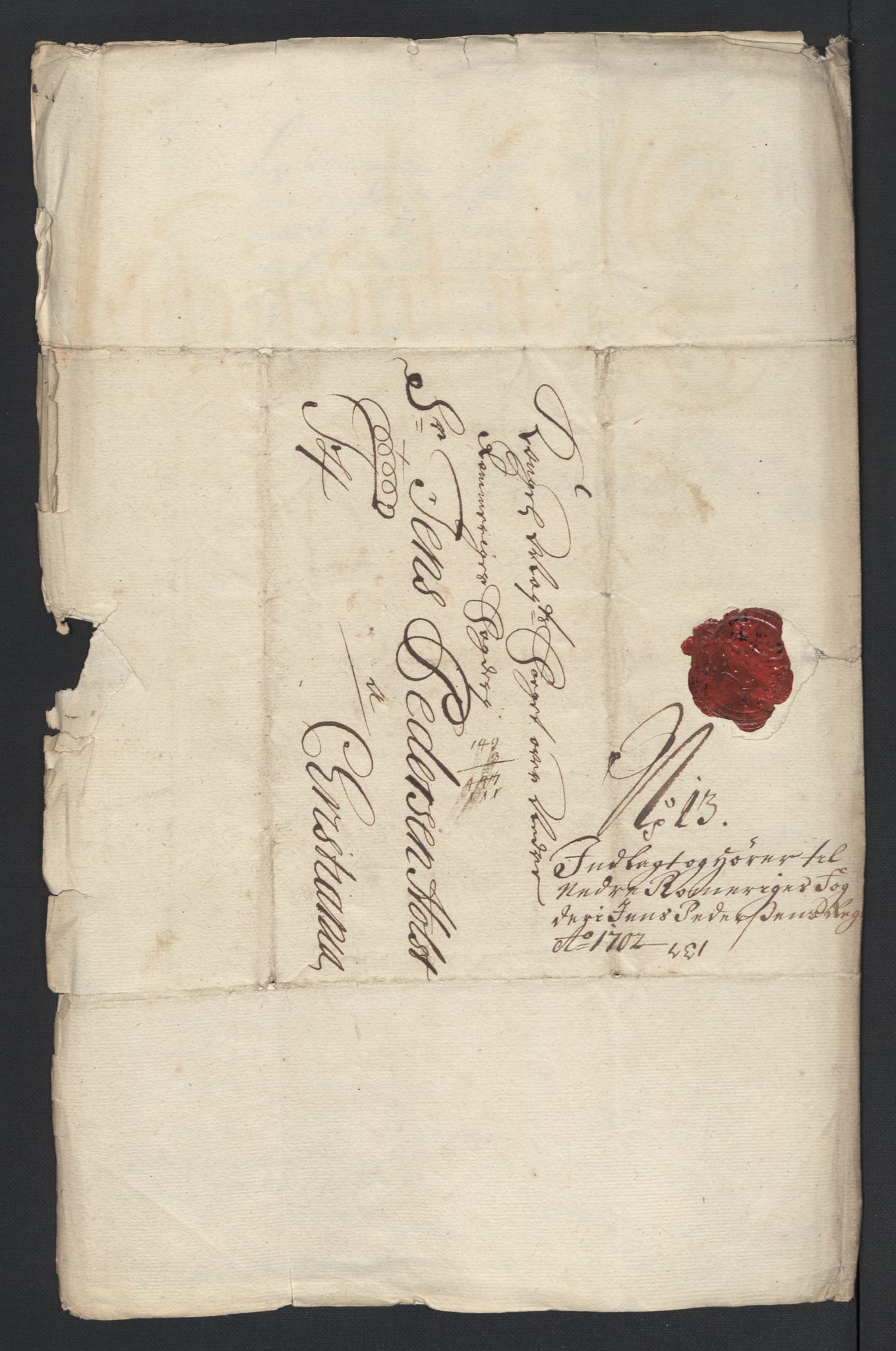 Rentekammeret inntil 1814, Reviderte regnskaper, Fogderegnskap, AV/RA-EA-4092/R11/L0585: Fogderegnskap Nedre Romerike, 1702, p. 246