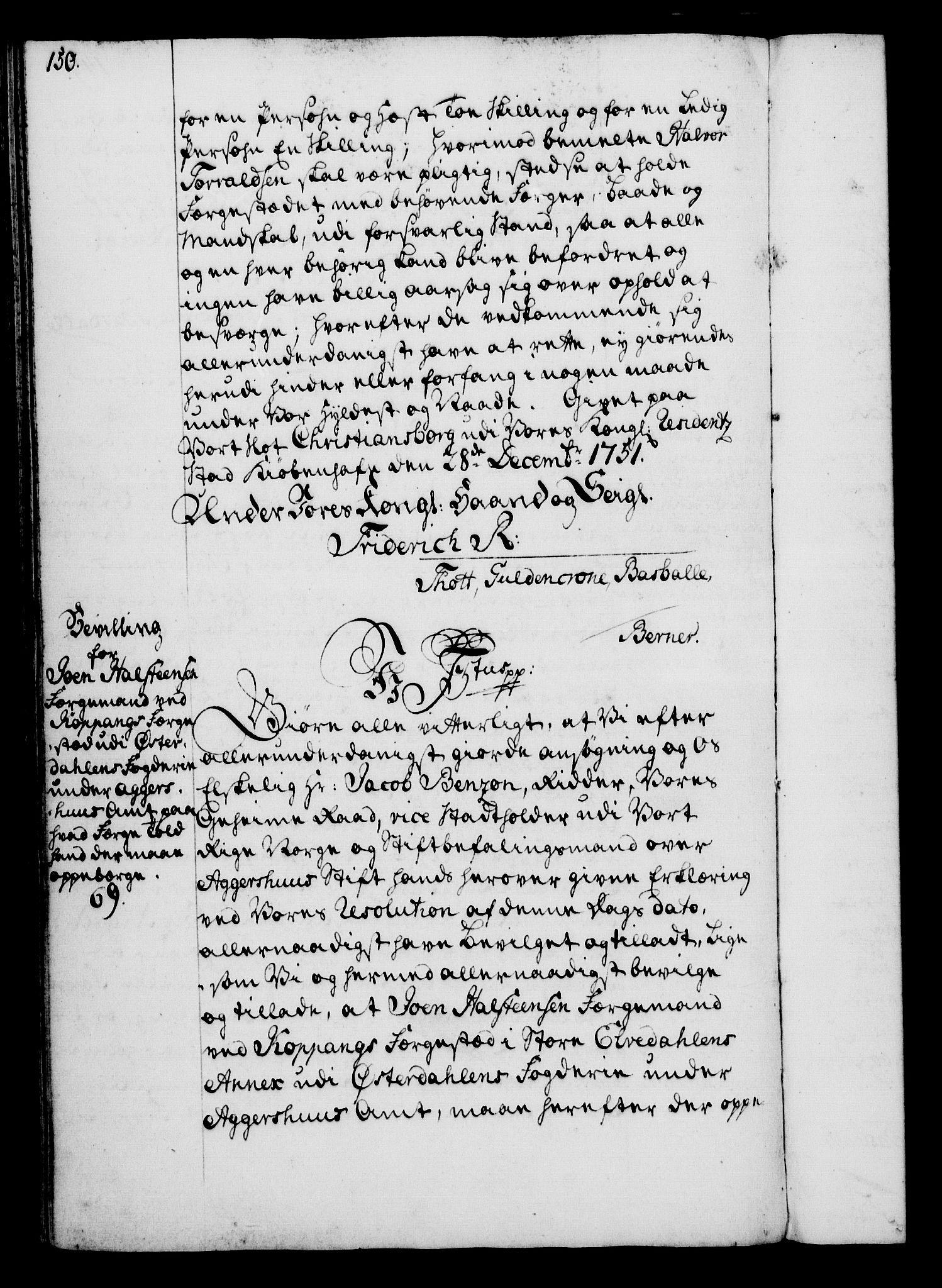Rentekammeret, Kammerkanselliet, RA/EA-3111/G/Gg/Gga/L0006: Norsk ekspedisjonsprotokoll med register (merket RK 53.6), 1749-1759, p. 150