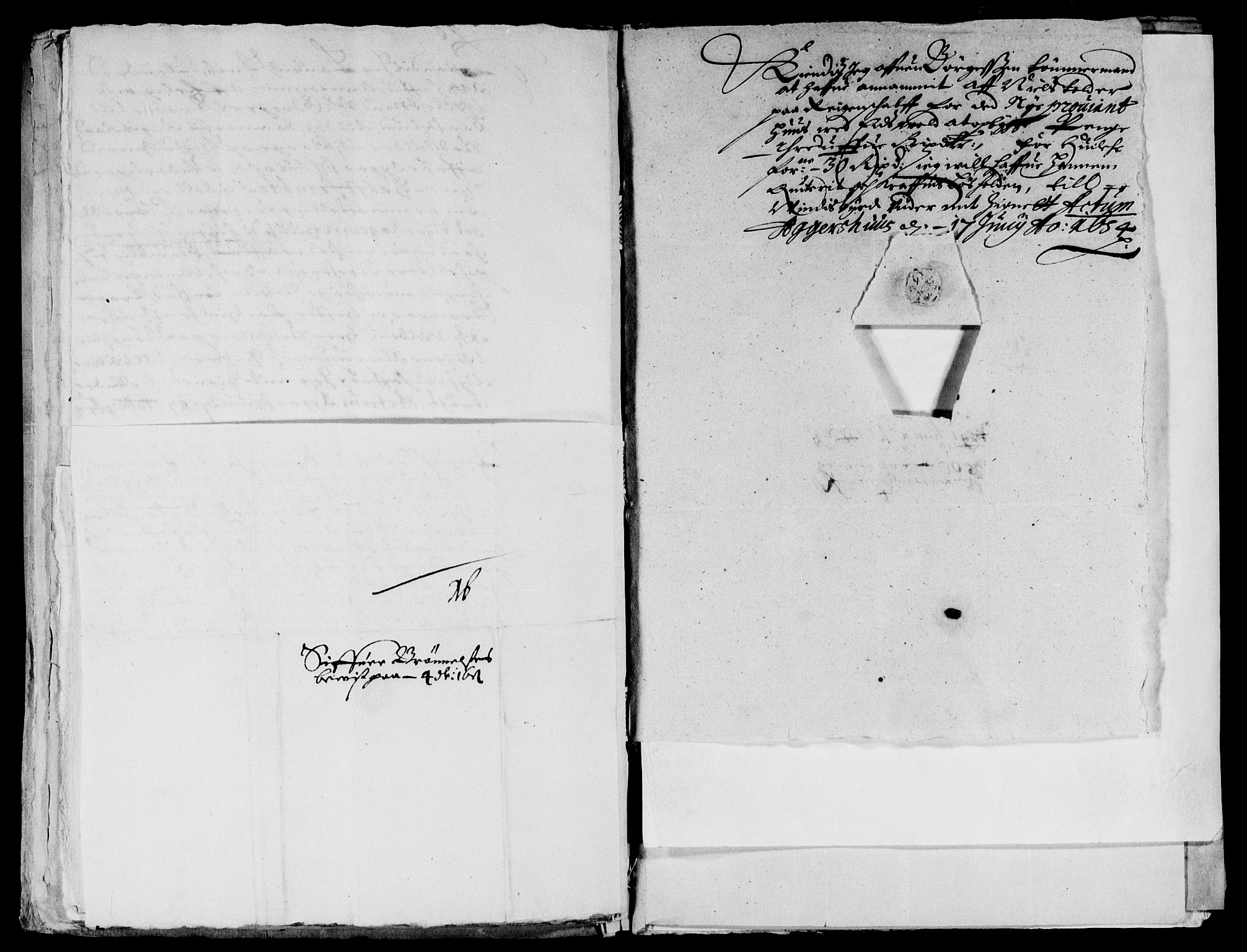 Rentekammeret inntil 1814, Reviderte regnskaper, Lensregnskaper, AV/RA-EA-5023/R/Rb/Rba/L0232: Akershus len, 1652-1656