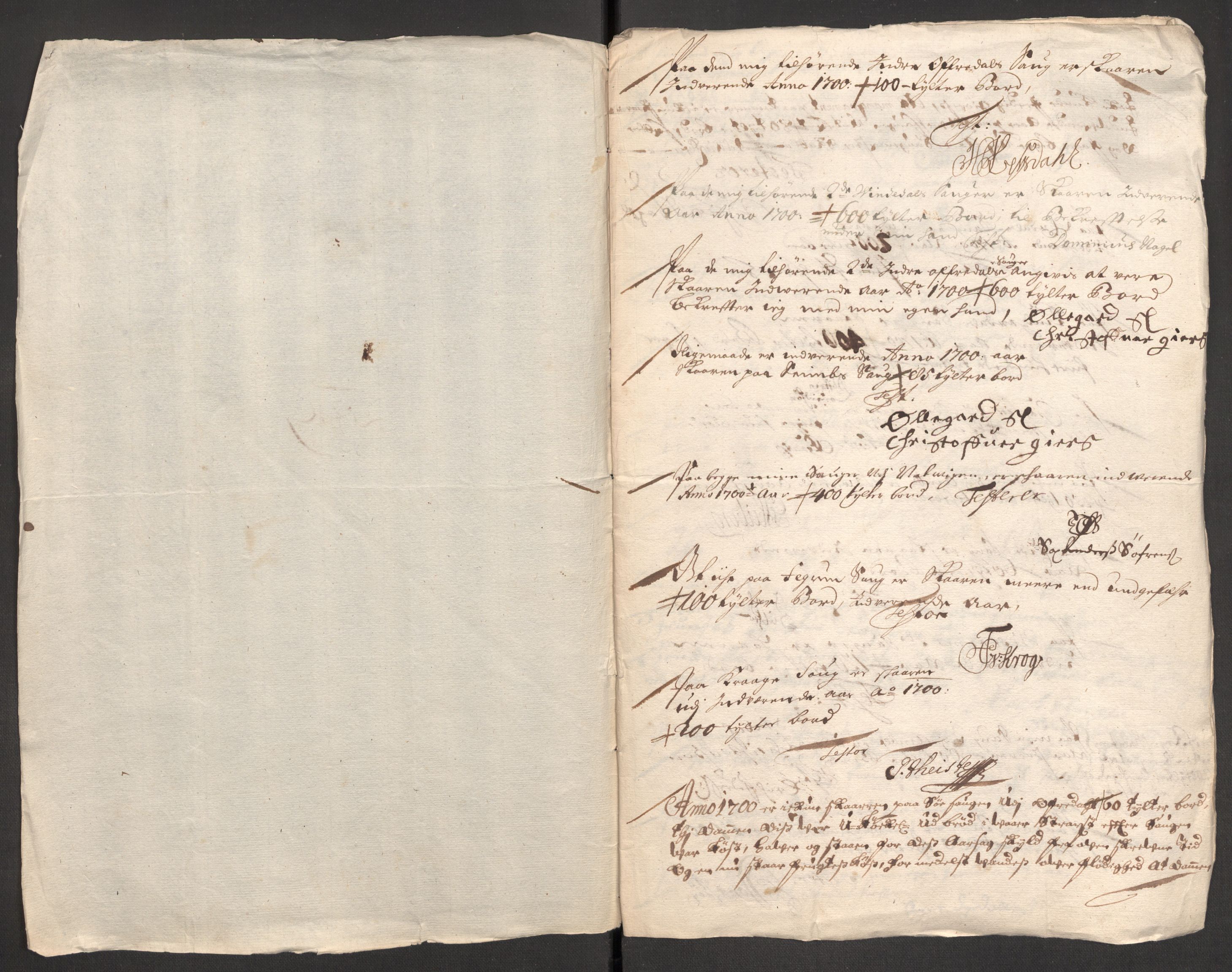Rentekammeret inntil 1814, Reviderte regnskaper, Fogderegnskap, AV/RA-EA-4092/R52/L3311: Fogderegnskap Sogn, 1700-1701, p. 168