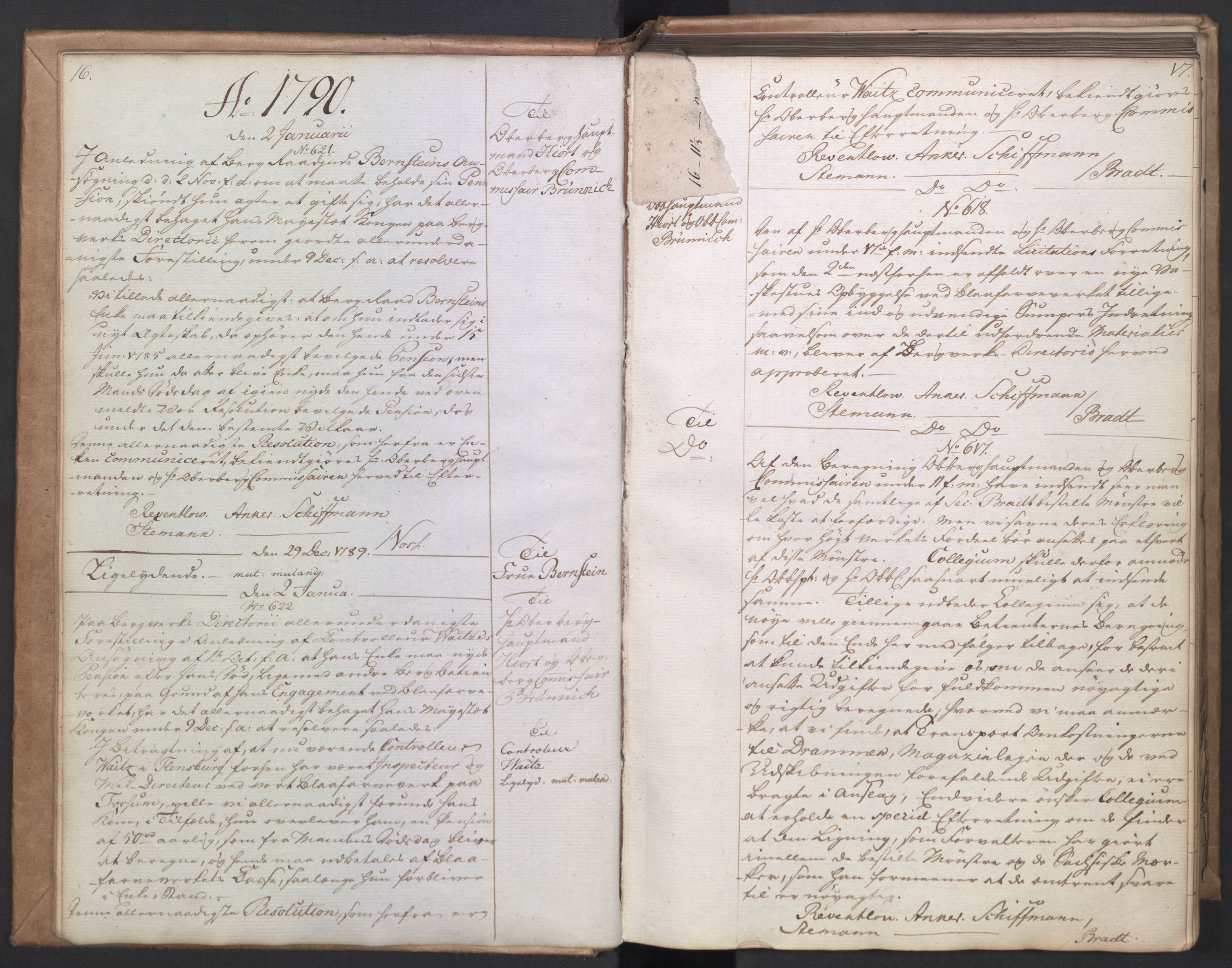 Rentekammeret, Renteskriverkontorene, AV/RA-EA-3115/O/Om/Oma/L0004: Kopibok C, 1789-1806, p. 16-17