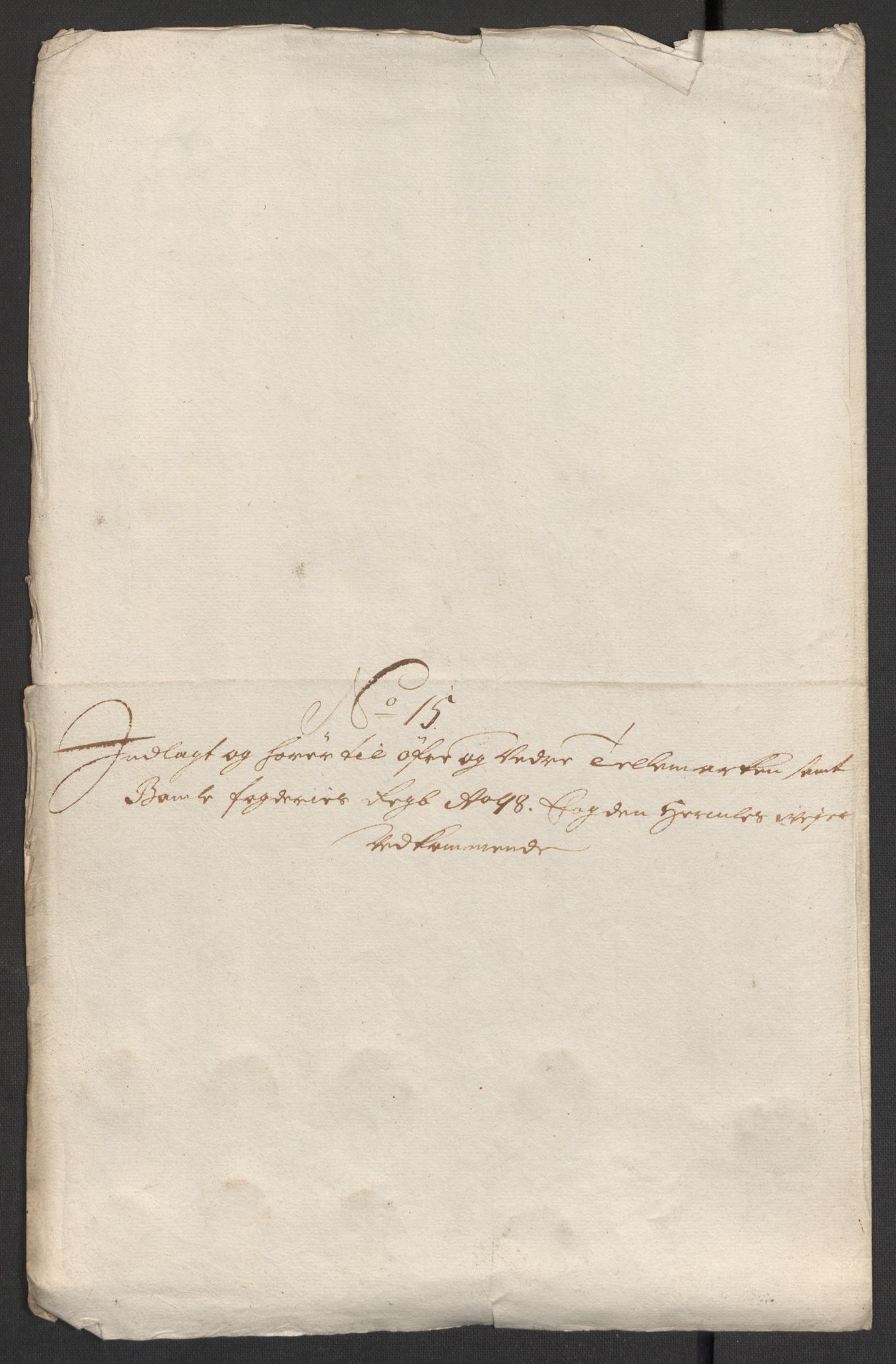 Rentekammeret inntil 1814, Reviderte regnskaper, Fogderegnskap, AV/RA-EA-4092/R36/L2099: Fogderegnskap Øvre og Nedre Telemark og Bamble, 1698, p. 200