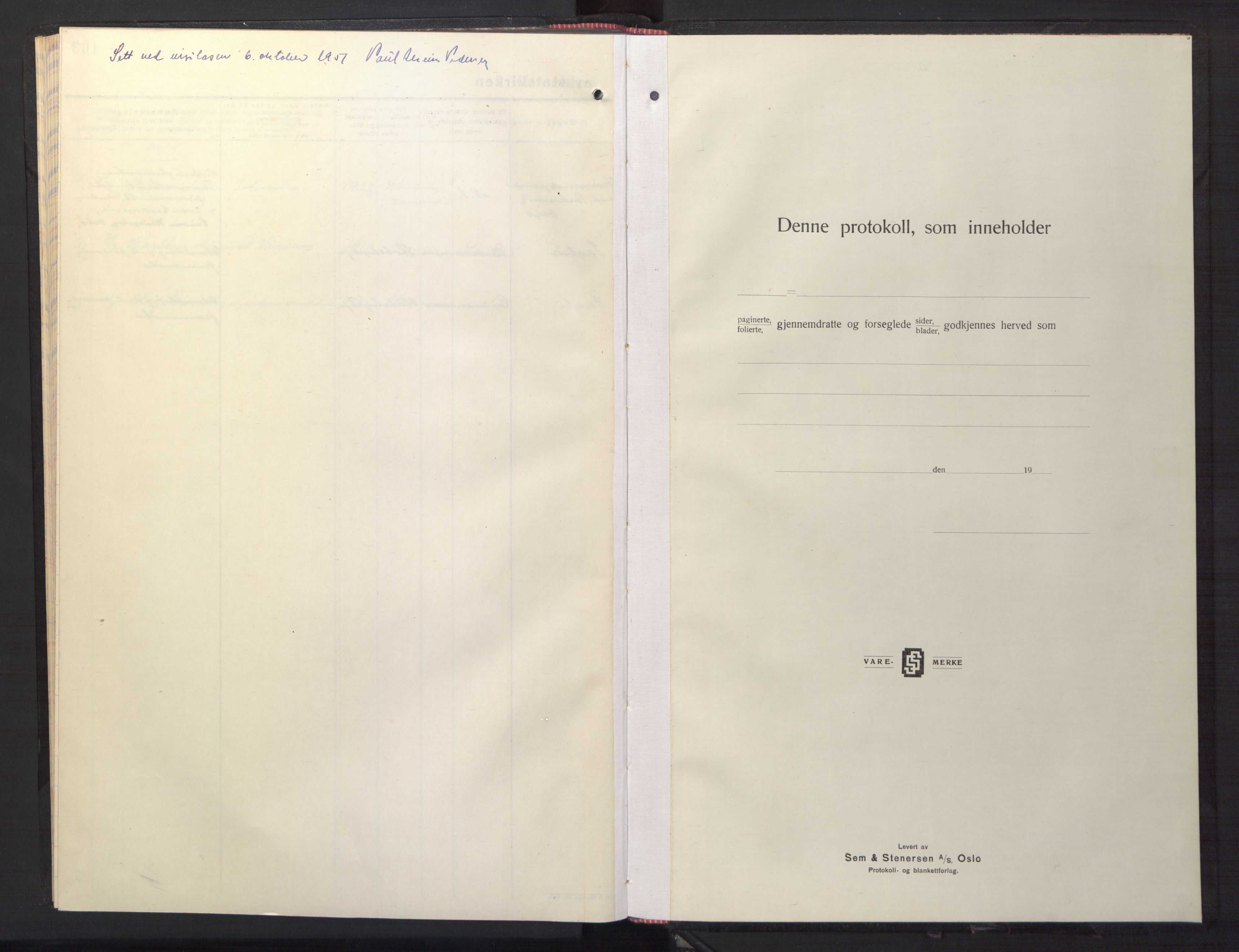 Ministerialprotokoller, klokkerbøker og fødselsregistre - Møre og Romsdal, SAT/A-1454/586/L0996: Parish register (copy) no. 586C07, 1944-1949