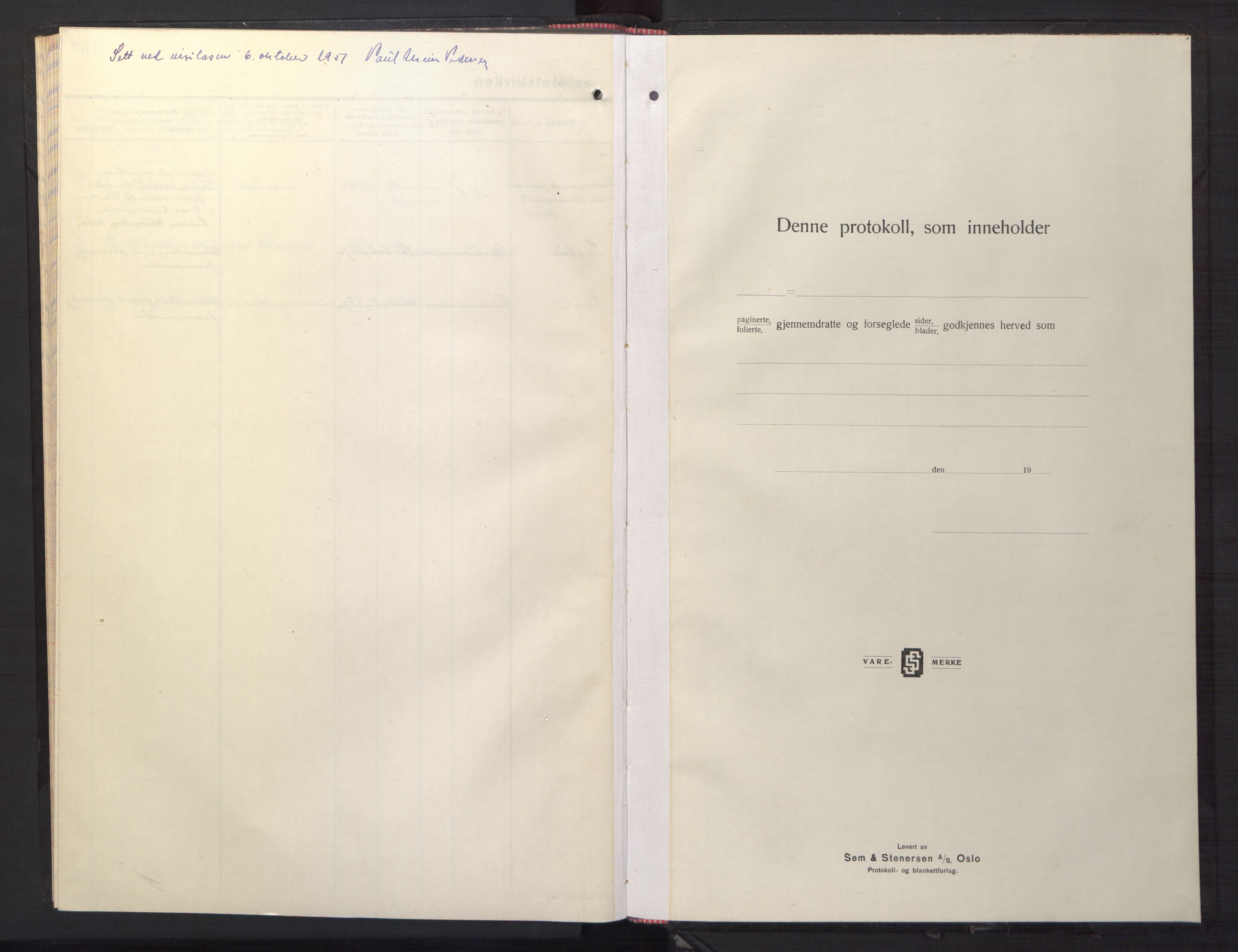 Ministerialprotokoller, klokkerbøker og fødselsregistre - Møre og Romsdal, AV/SAT-A-1454/586/L0996: Parish register (copy) no. 586C07, 1944-1949