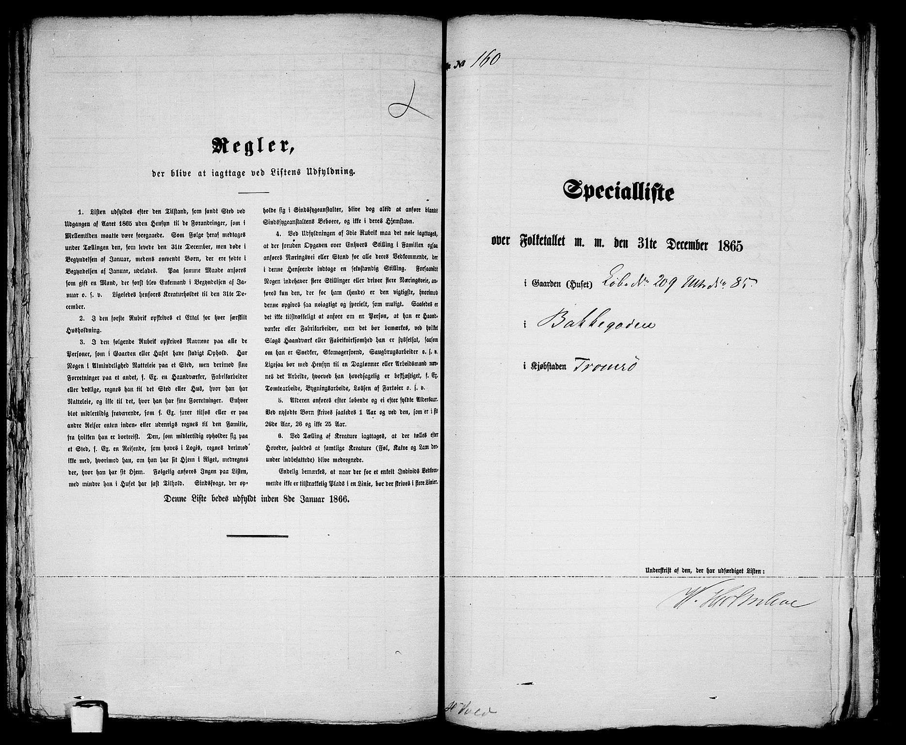 RA, 1865 census for Tromsø, 1865, p. 332