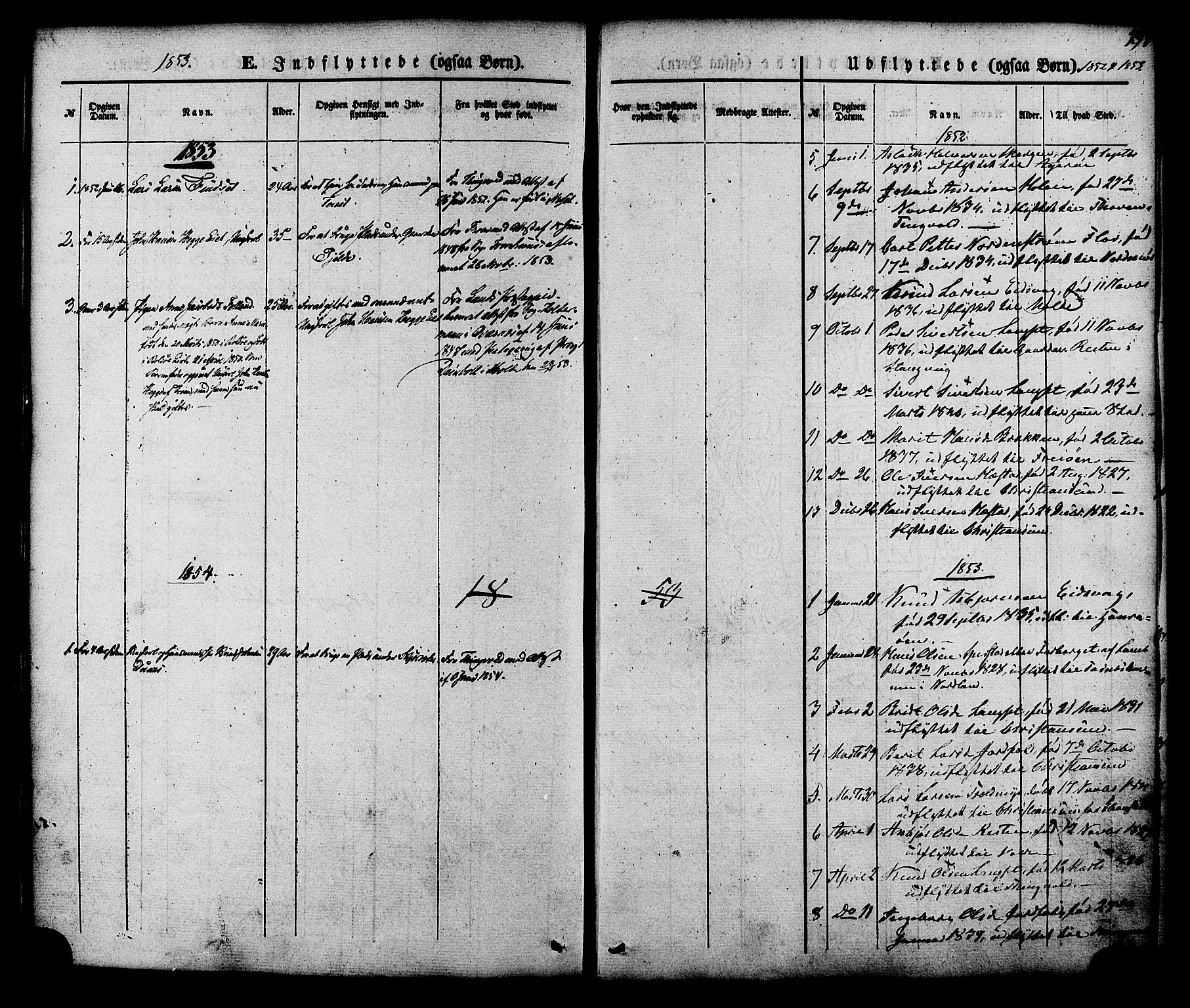 Ministerialprotokoller, klokkerbøker og fødselsregistre - Møre og Romsdal, SAT/A-1454/551/L0625: Parish register (official) no. 551A05, 1846-1879, p. 297
