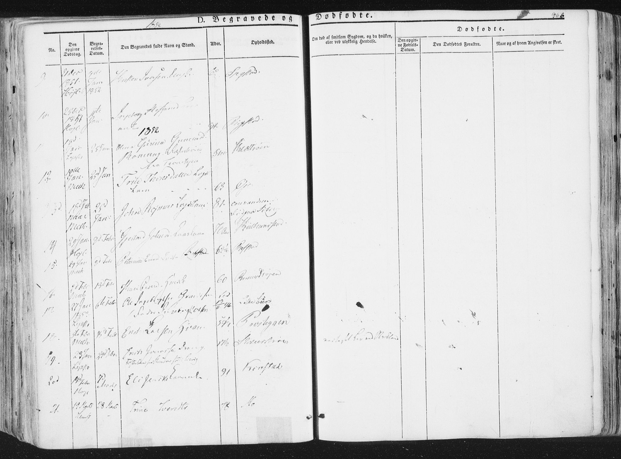 Ministerialprotokoller, klokkerbøker og fødselsregistre - Sør-Trøndelag, SAT/A-1456/691/L1074: Parish register (official) no. 691A06, 1842-1852, p. 366
