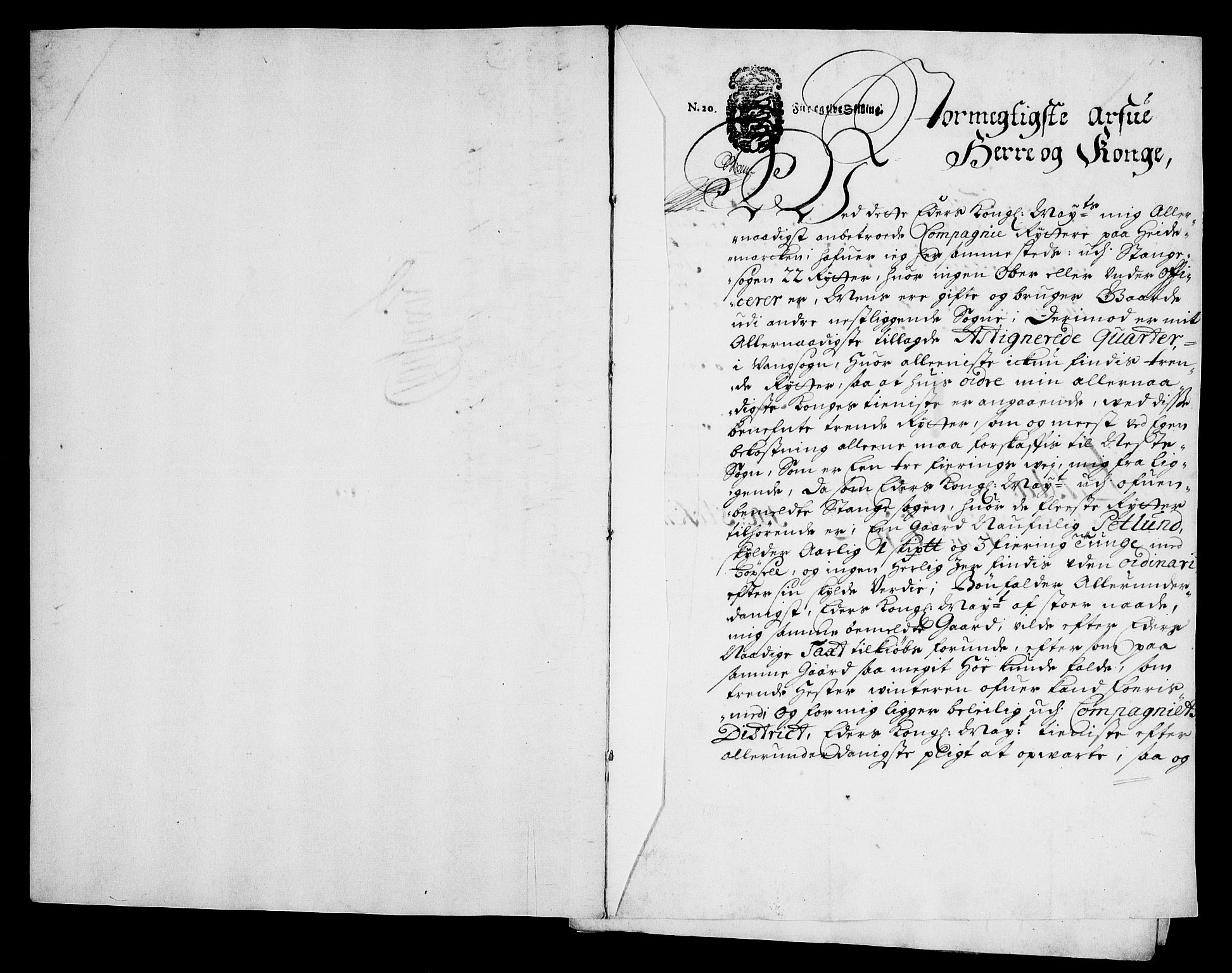 Rentekammeret inntil 1814, Realistisk ordnet avdeling, RA/EA-4070/On/L0013: [Jj 14]: Forskjellige dokumenter om krongodset i Norge, 1672-1722, p. 278